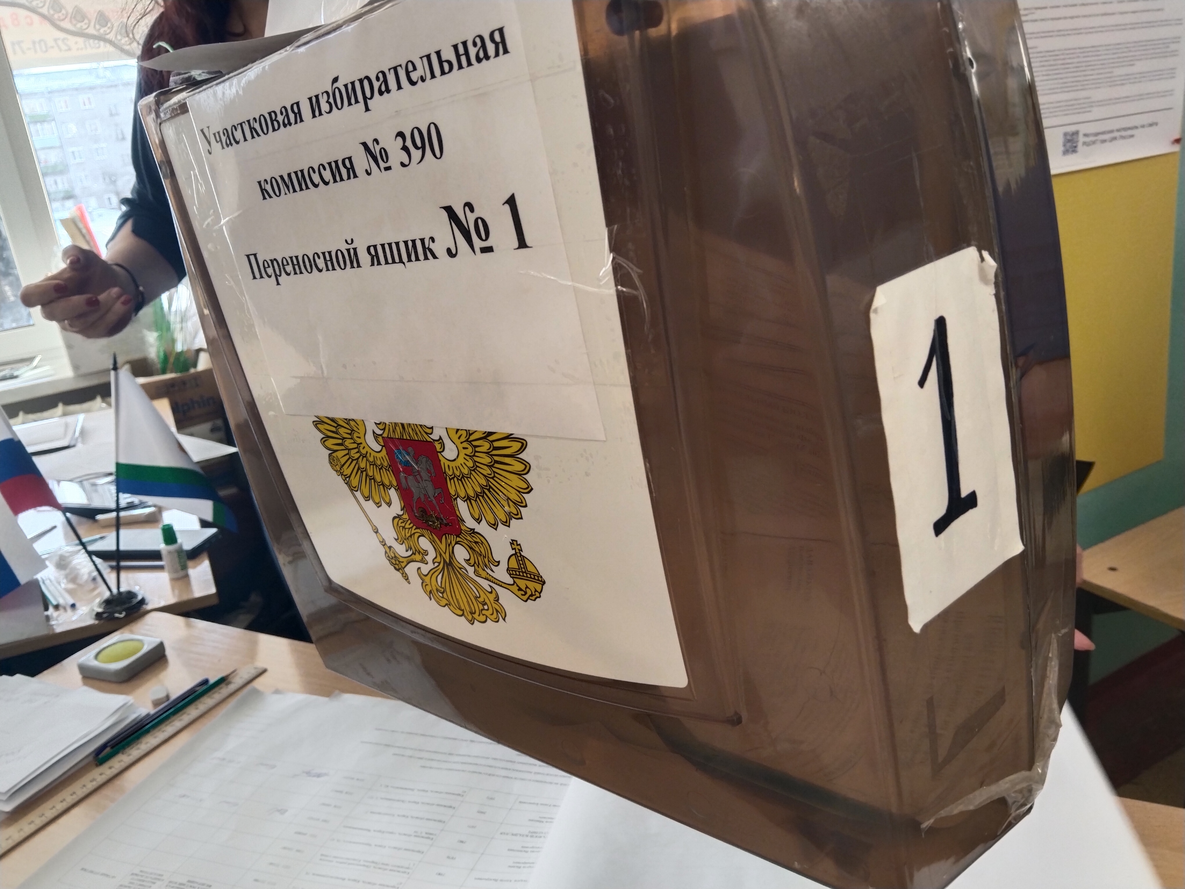 Сообщение наблюдателя — УИК №390, Кировская область