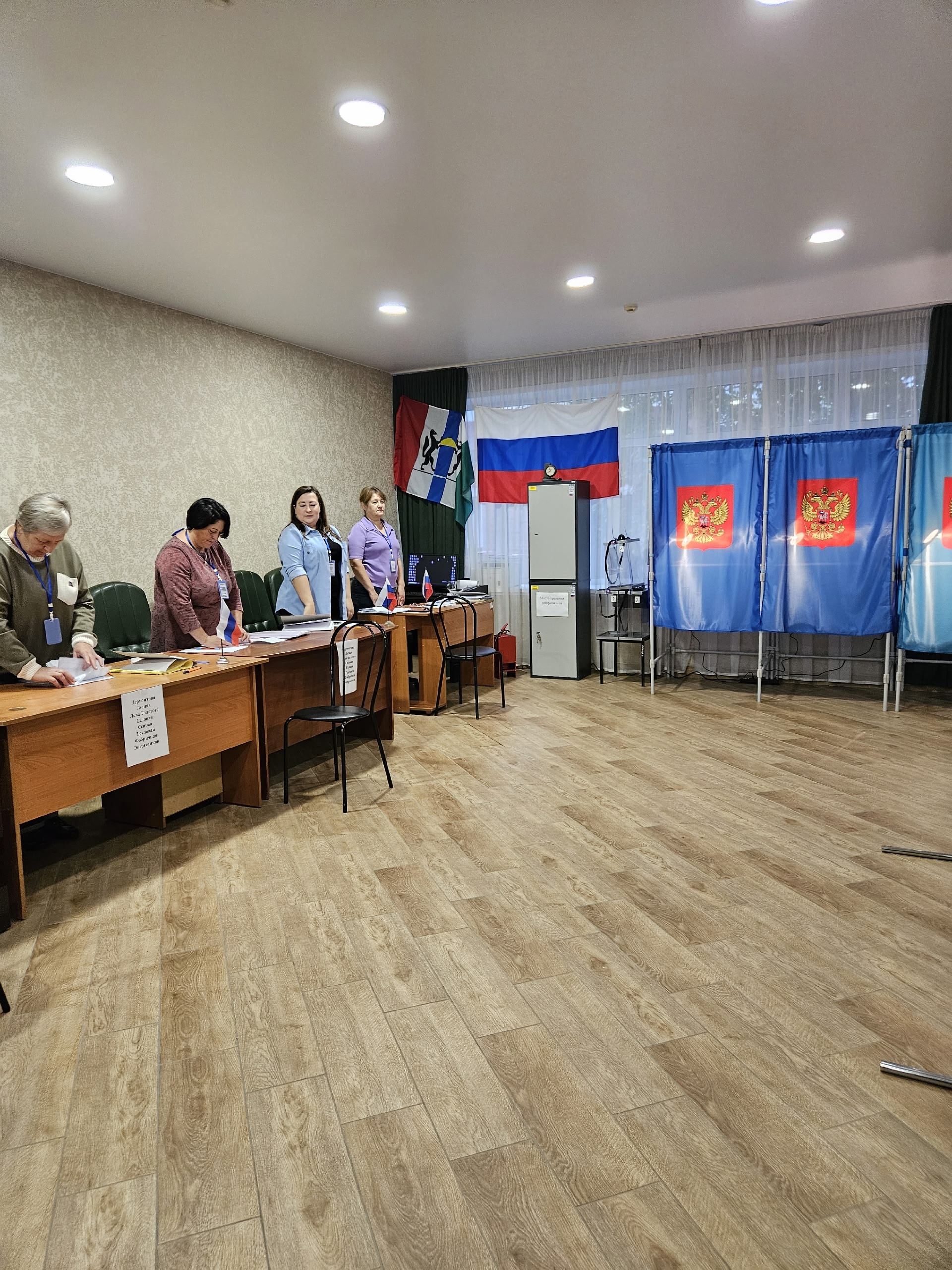 Сообщение наблюдателя — УИК №497, Новосибирская область