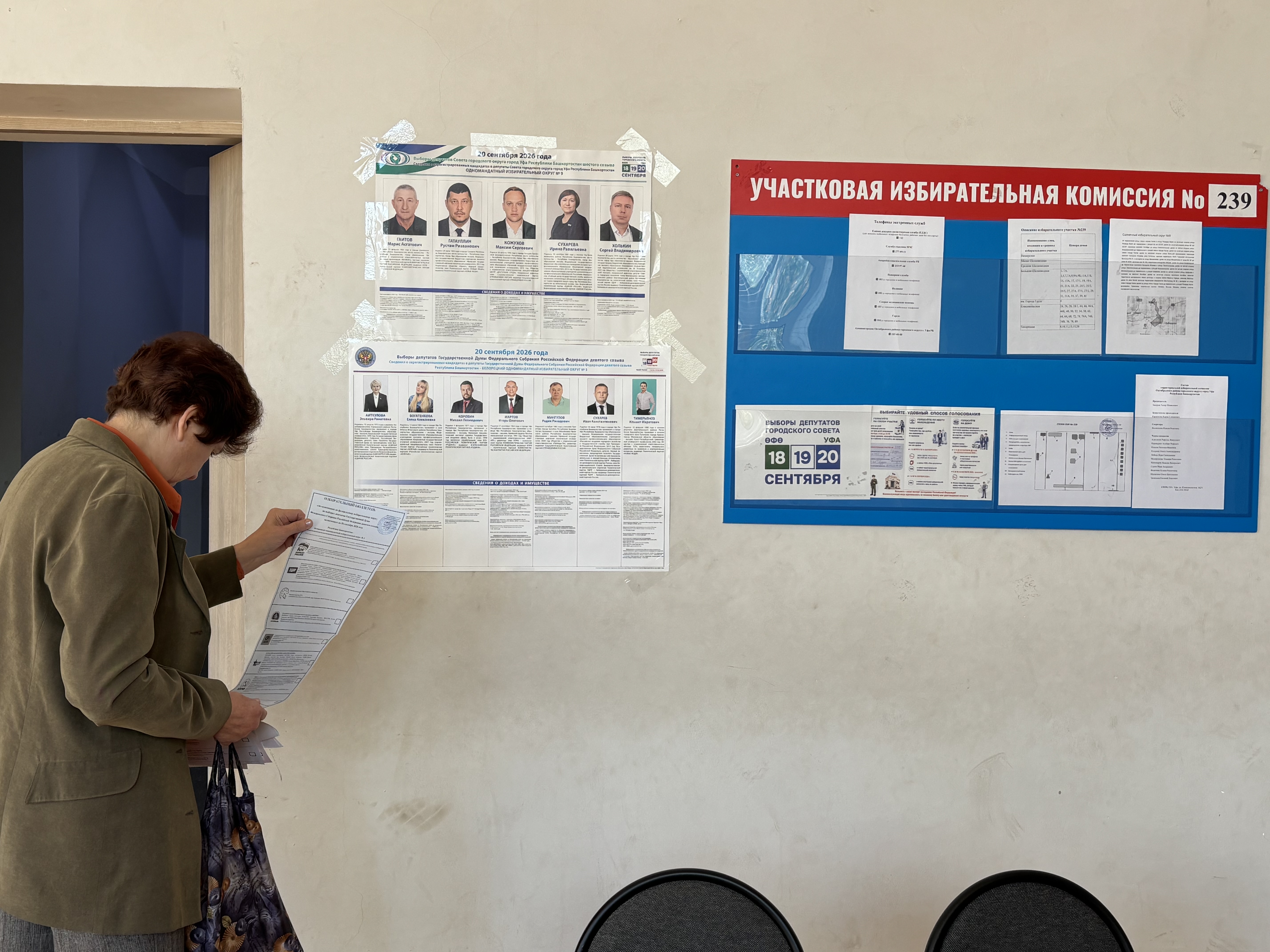 Сообщение — УИК №239, Республика Башкортостан