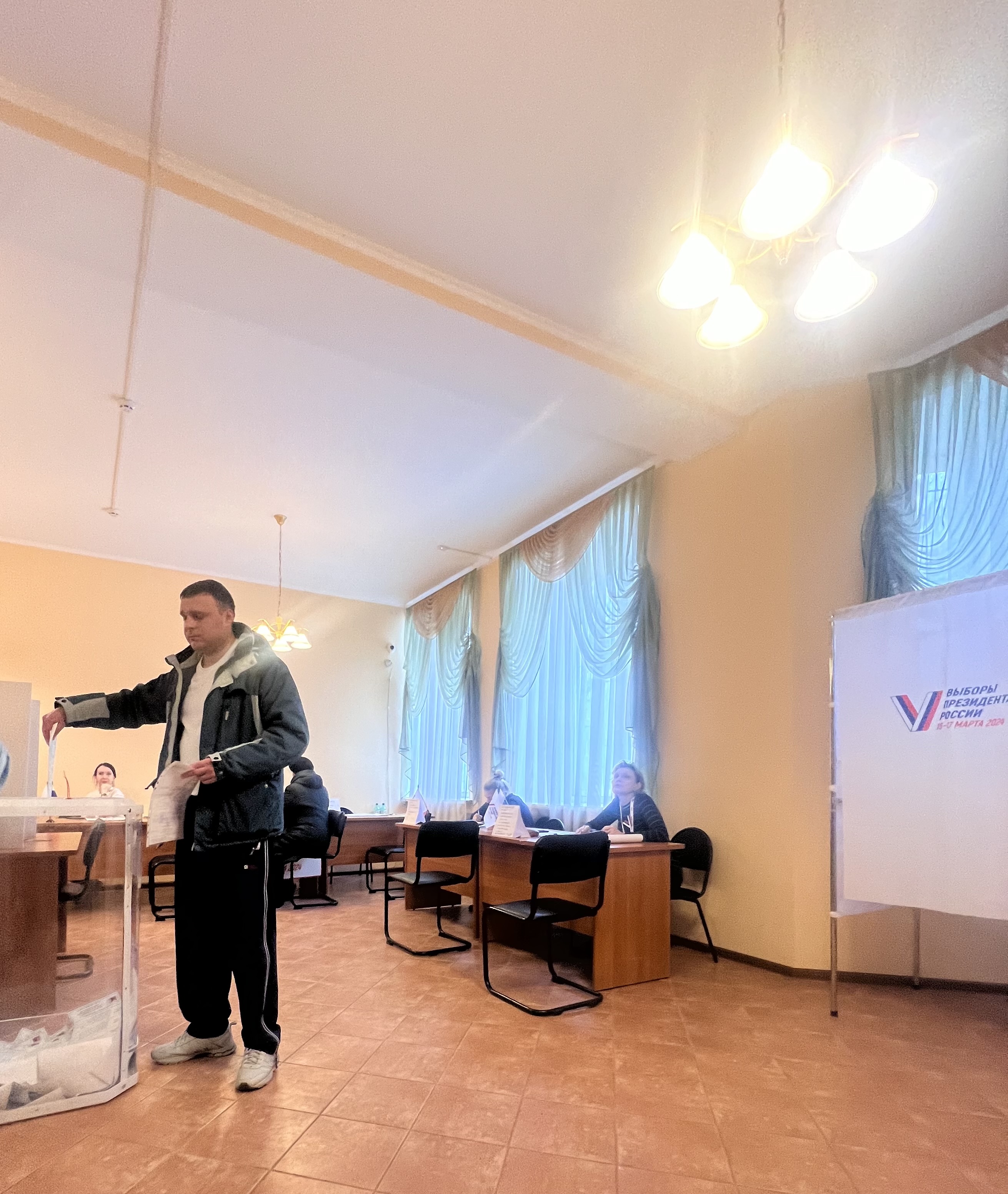 Сообщение наблюдателя — УИК №2920, Московская область