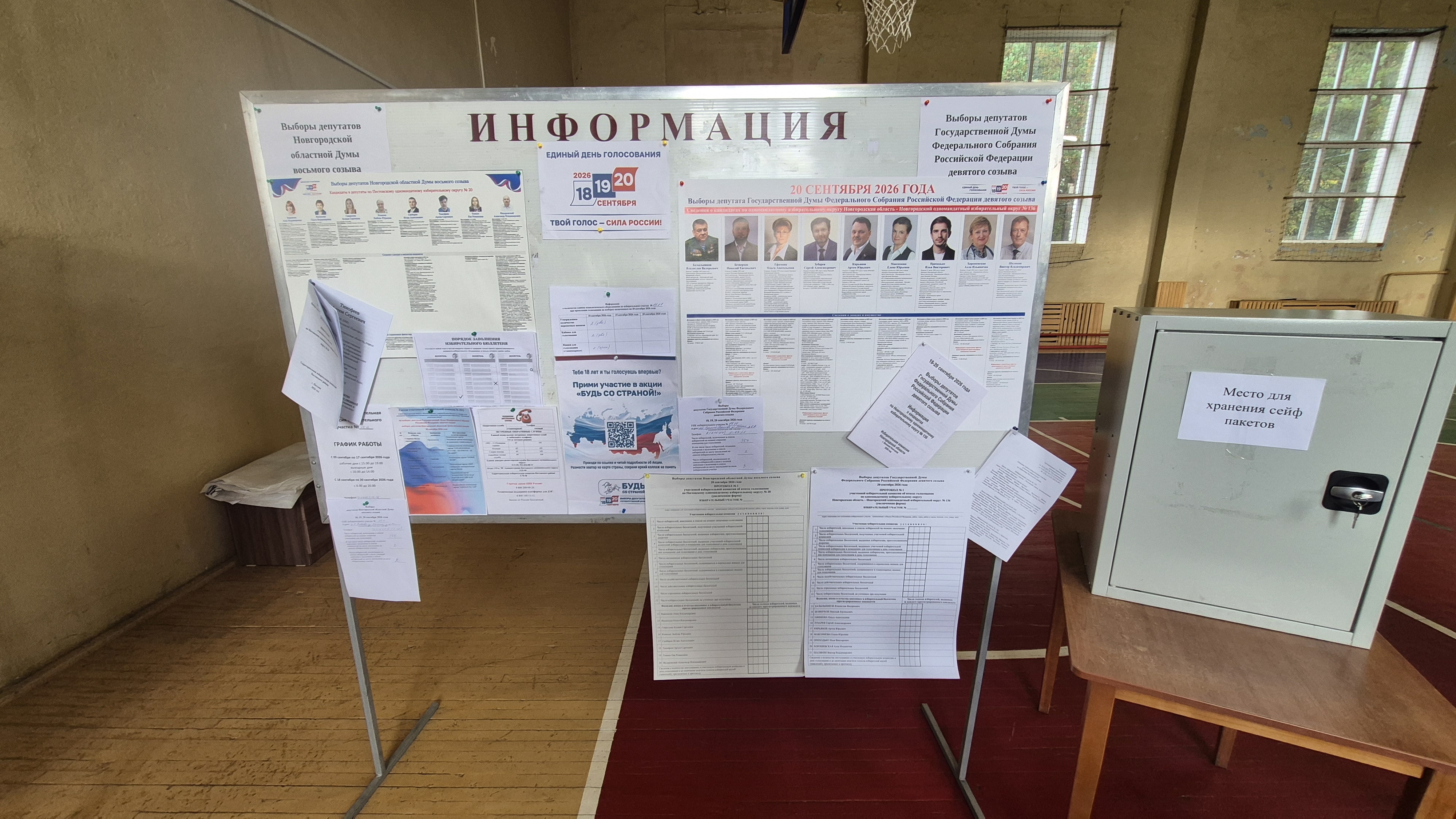 Сообщение — УИК №1511, Новгородская область