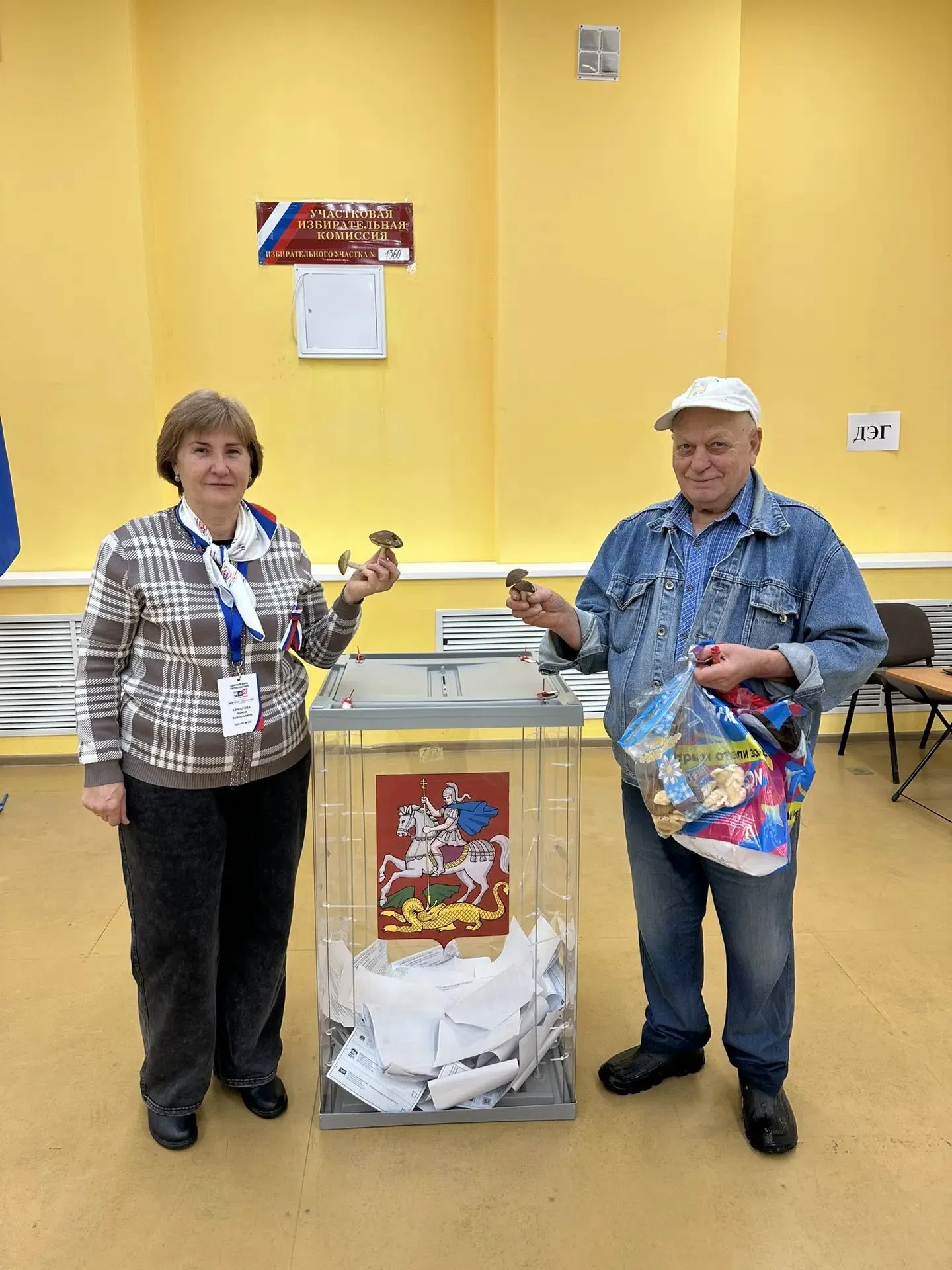 Сообщение — УИК №1360, Московская область