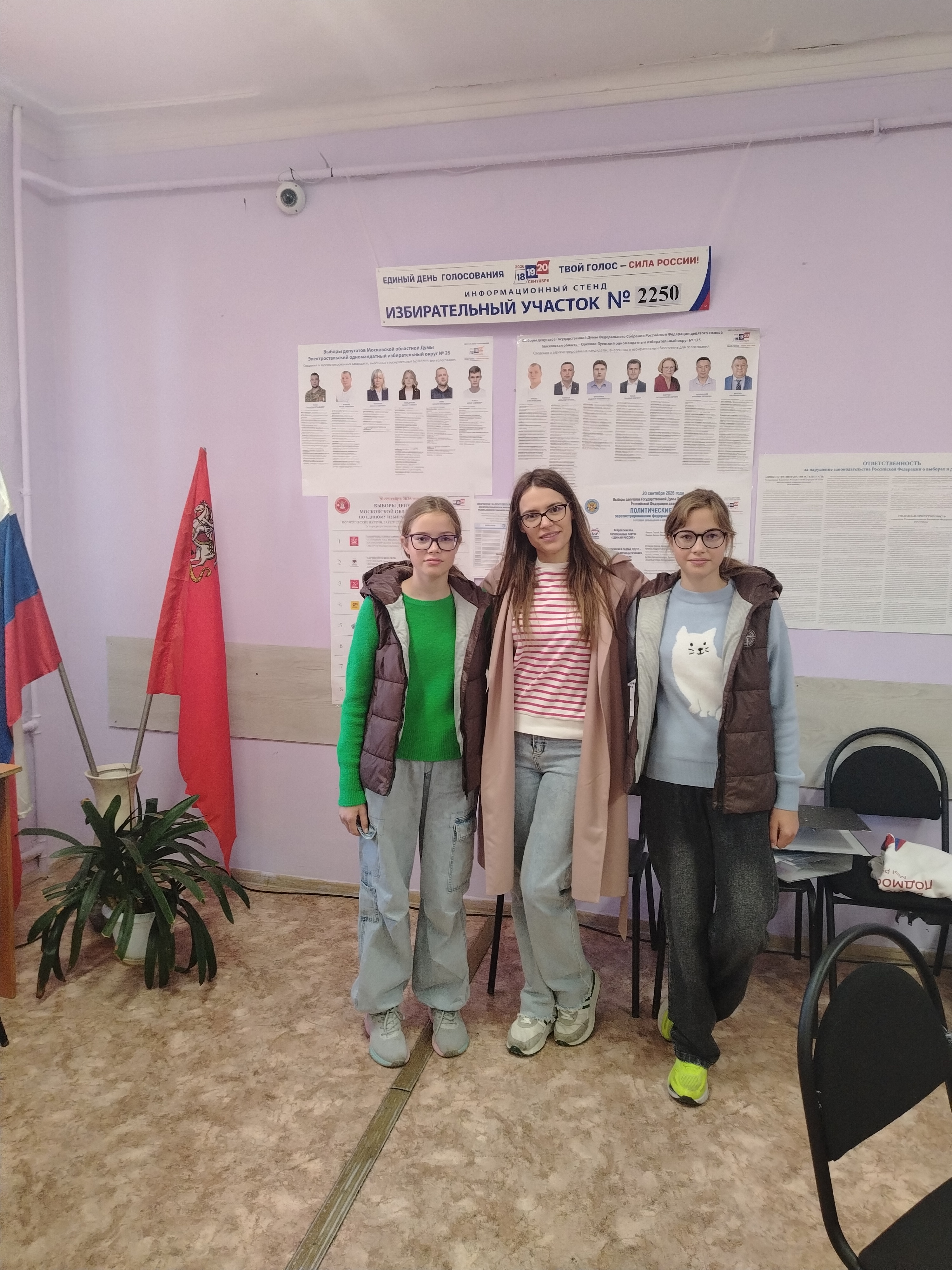 Сообщение — УИК №2250, Московская область