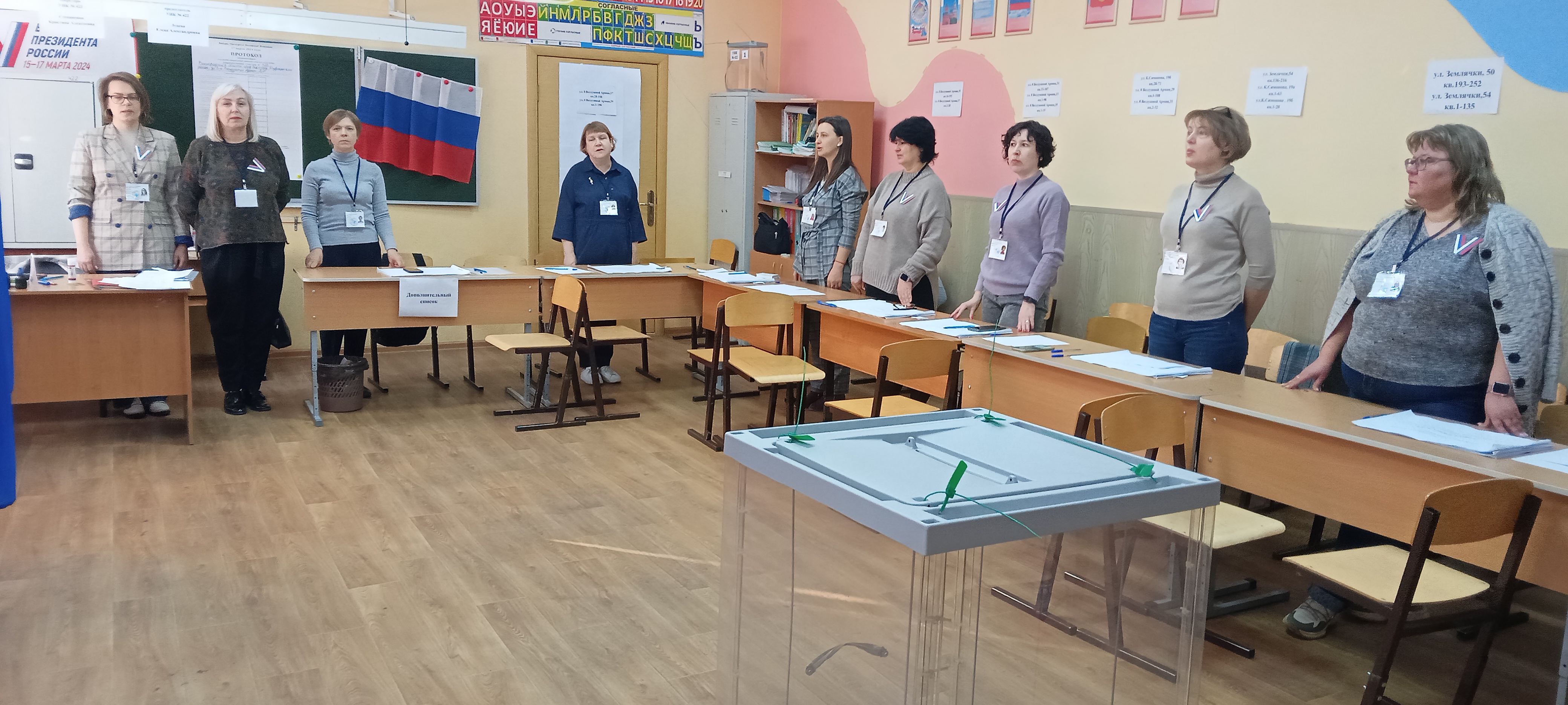 Сообщение наблюдателя — УИК №422, Волгоградская область