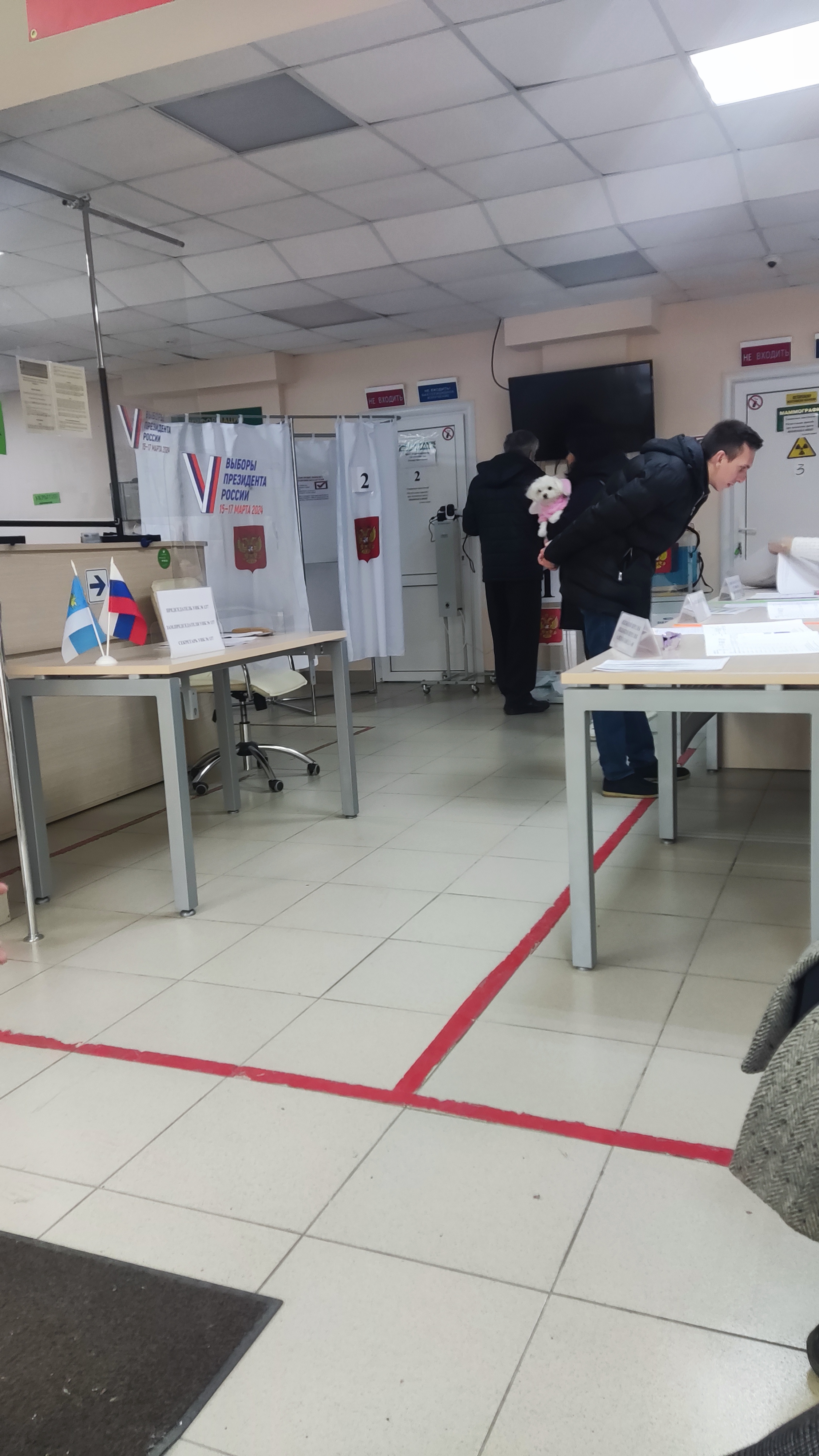 Сообщение наблюдателя — УИК №137, Белгородская область