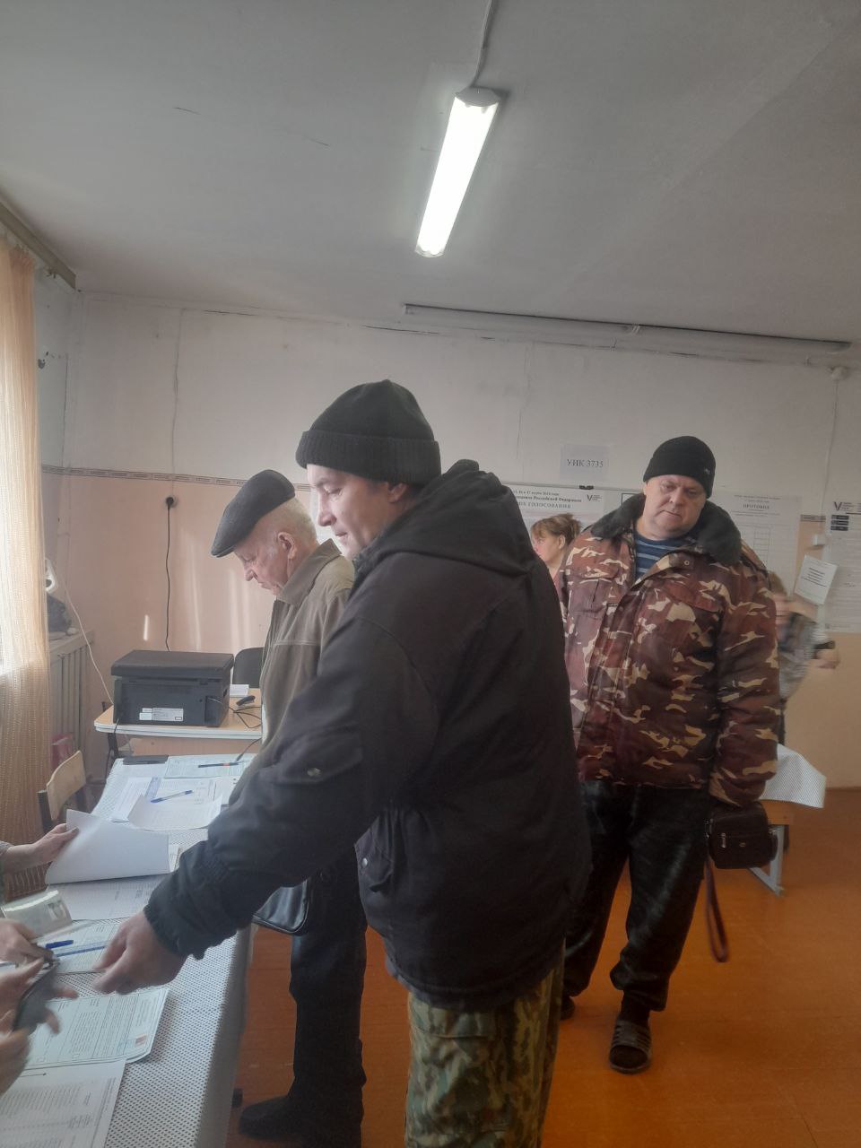 Сообщение наблюдателя — УИК №3735, Волгоградская область