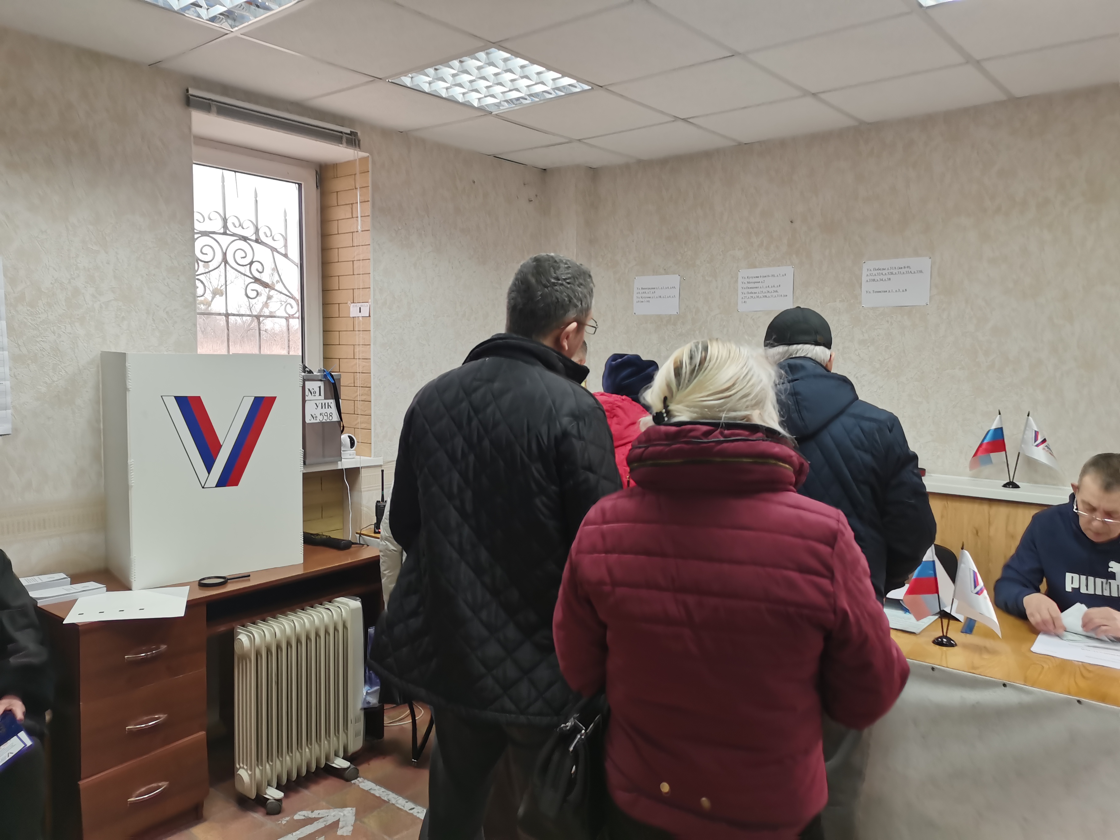 Сообщение наблюдателя — УИК №598, Калининградская область