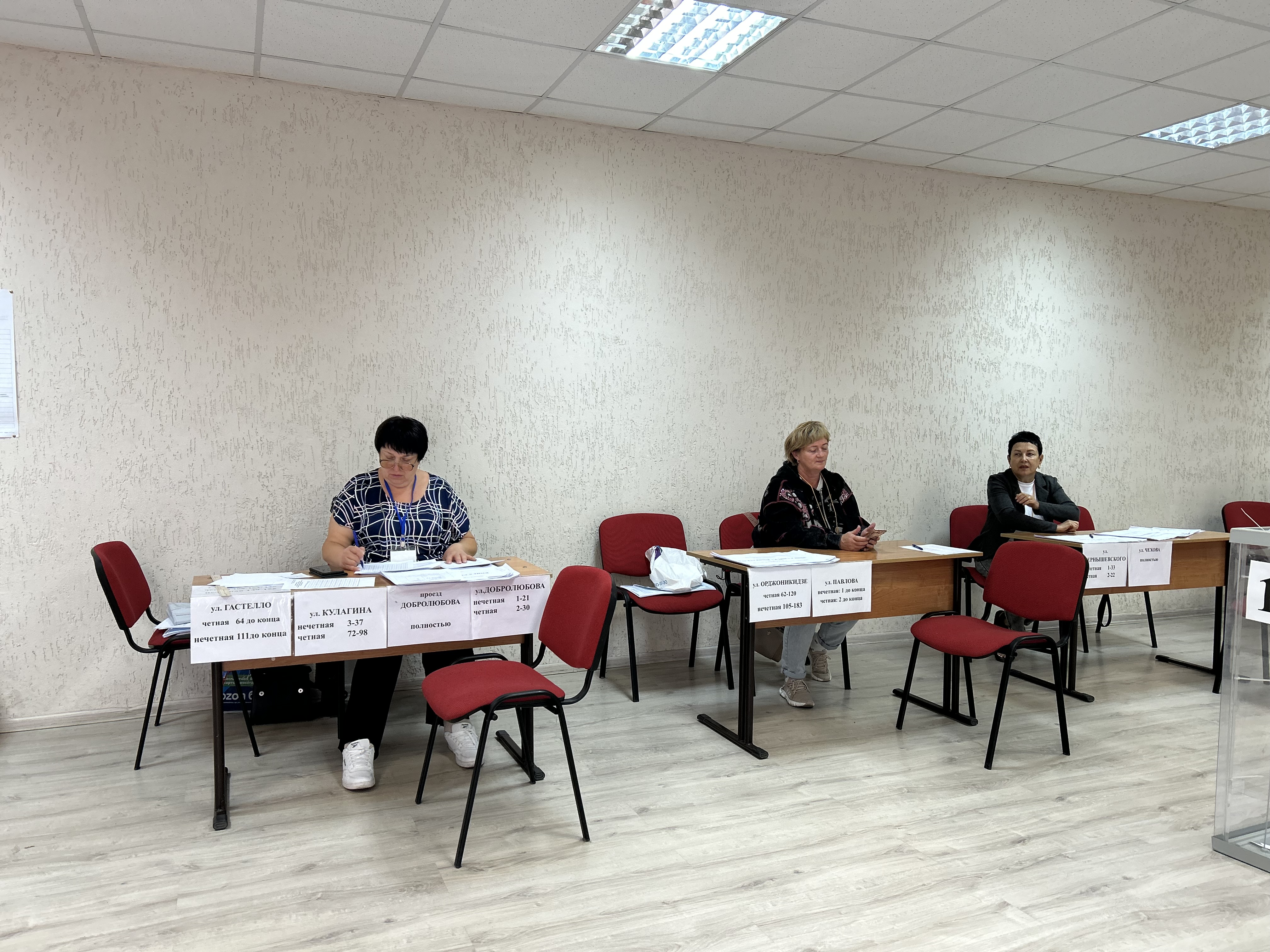 Сообщение наблюдателя — УИК №252, Ростовская область