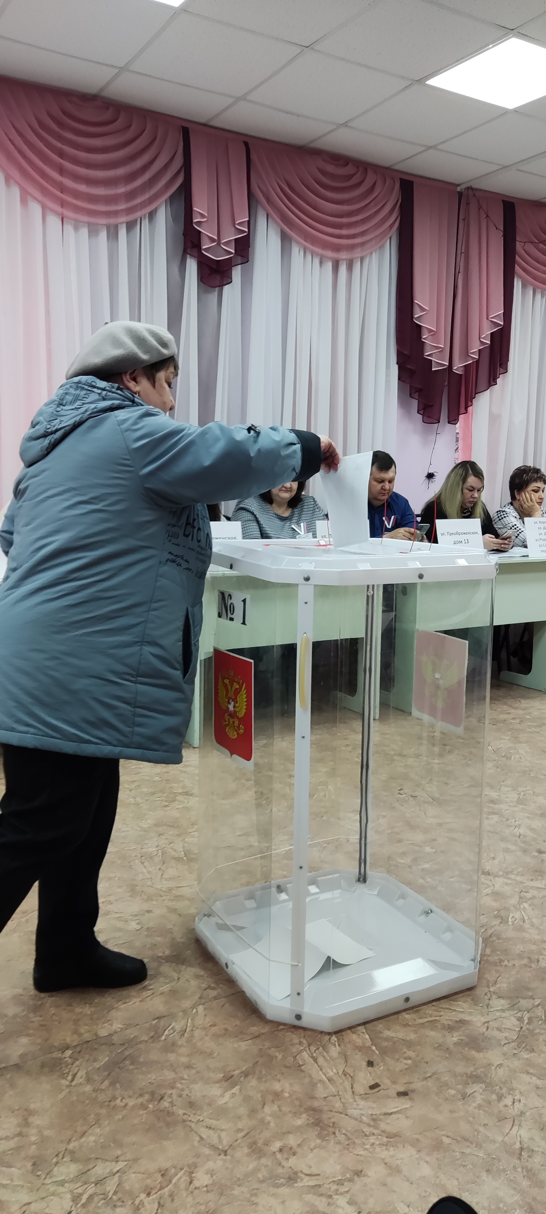 Сообщение наблюдателя — УИК №549, Белгородская область