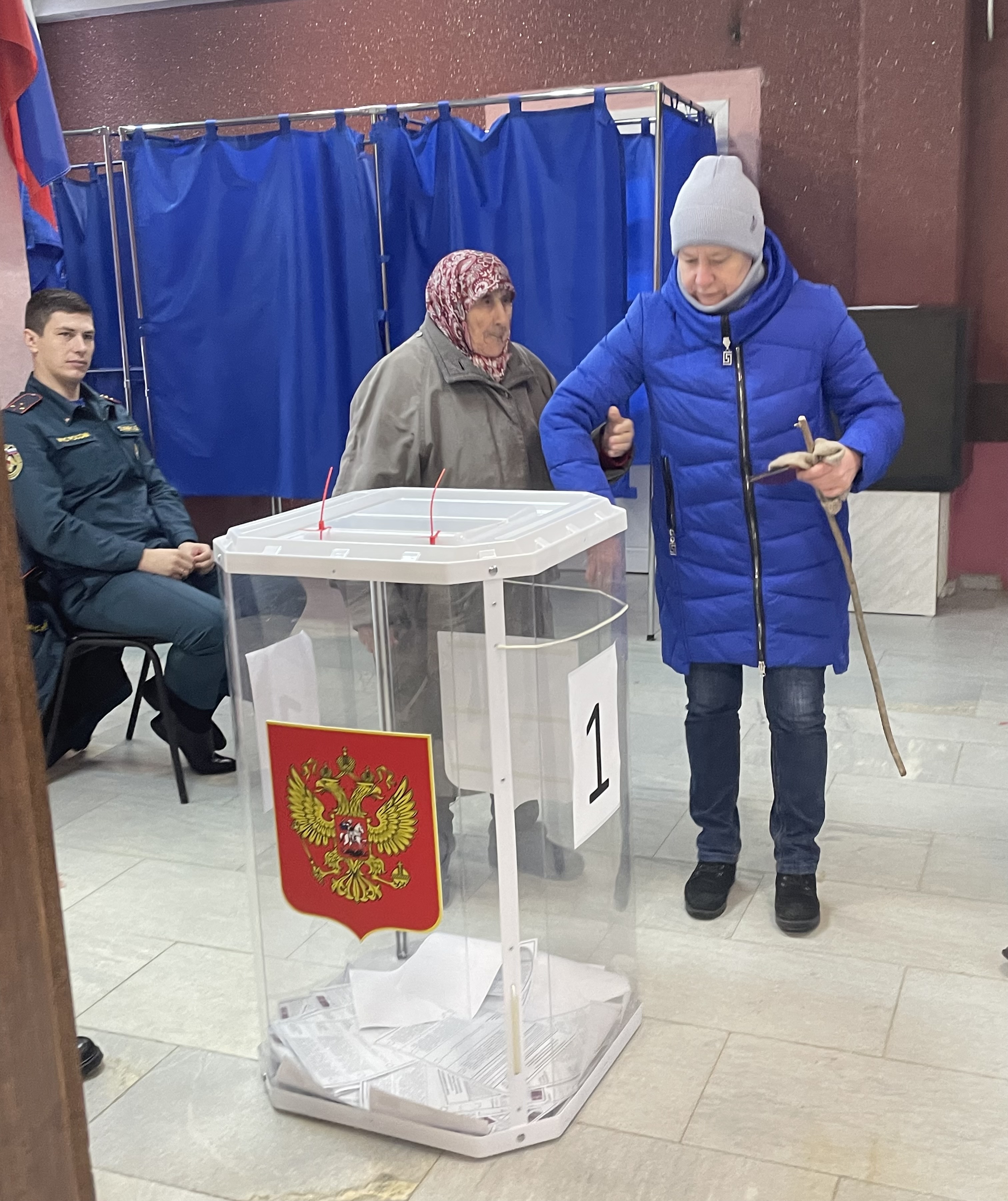 Сообщение наблюдателя — УИК №1450, Воронежская область