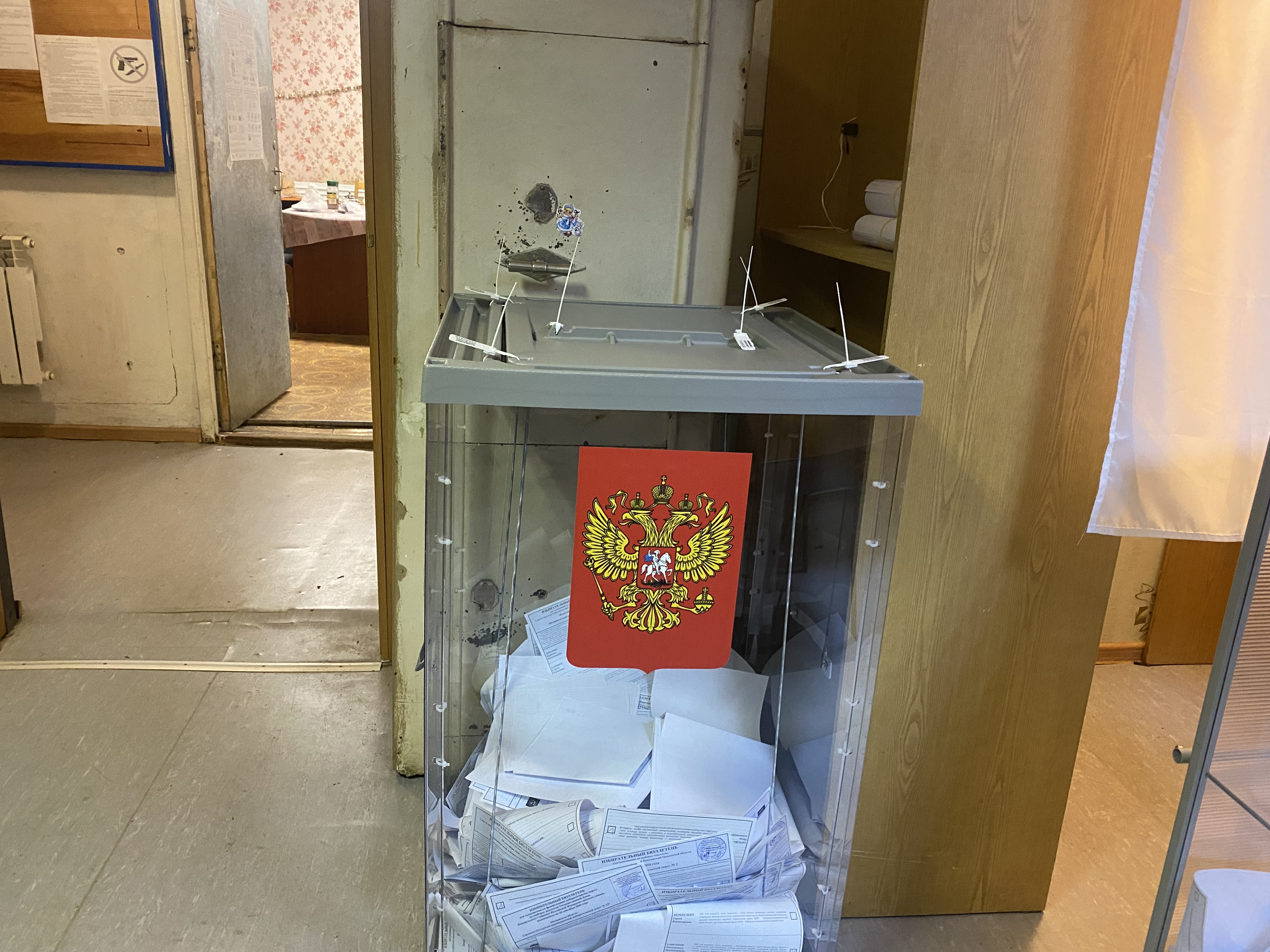 Сообщение — УИК №2449, Московская область