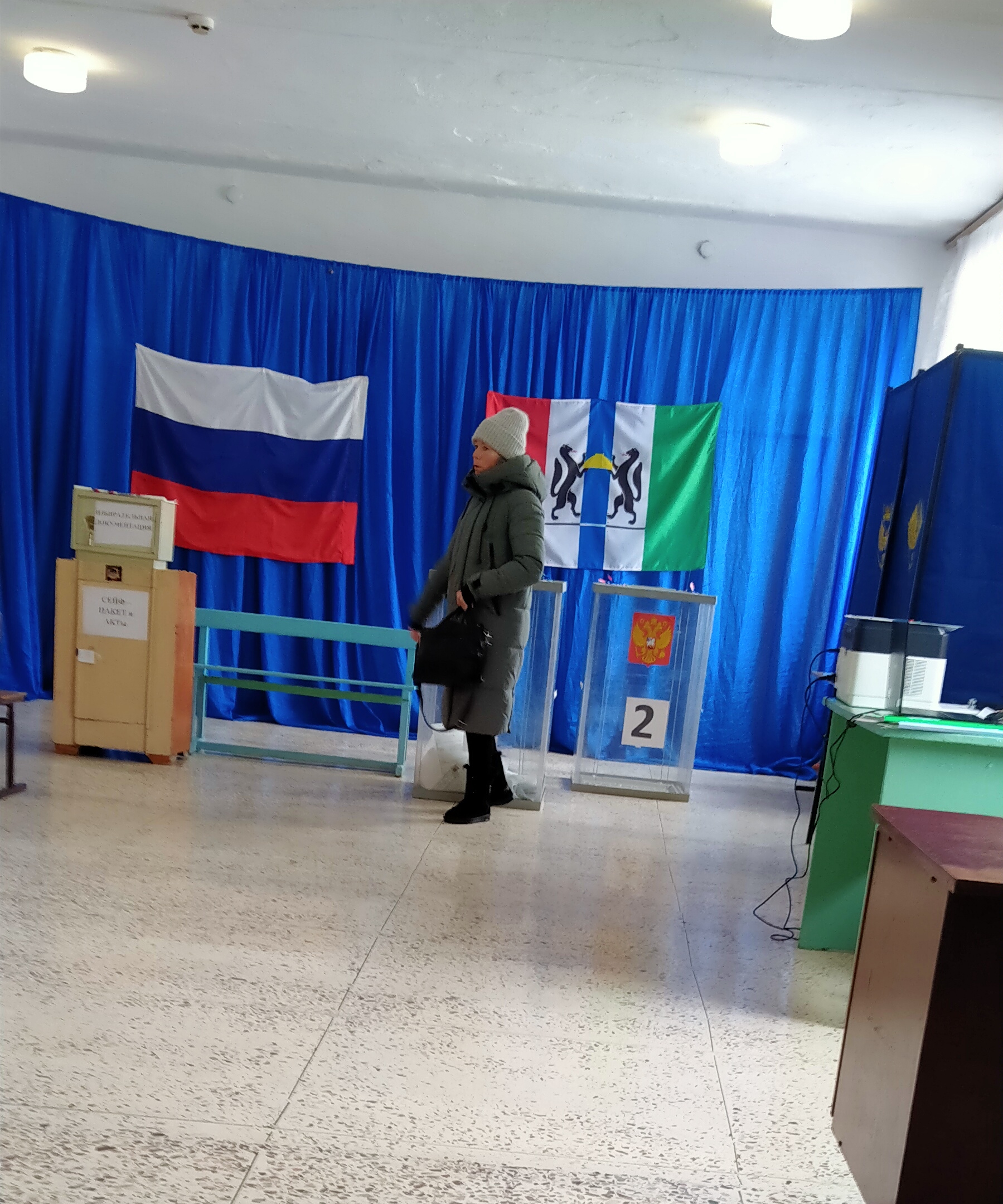 Сообщение наблюдателя — УИК №1210, Новосибирская область