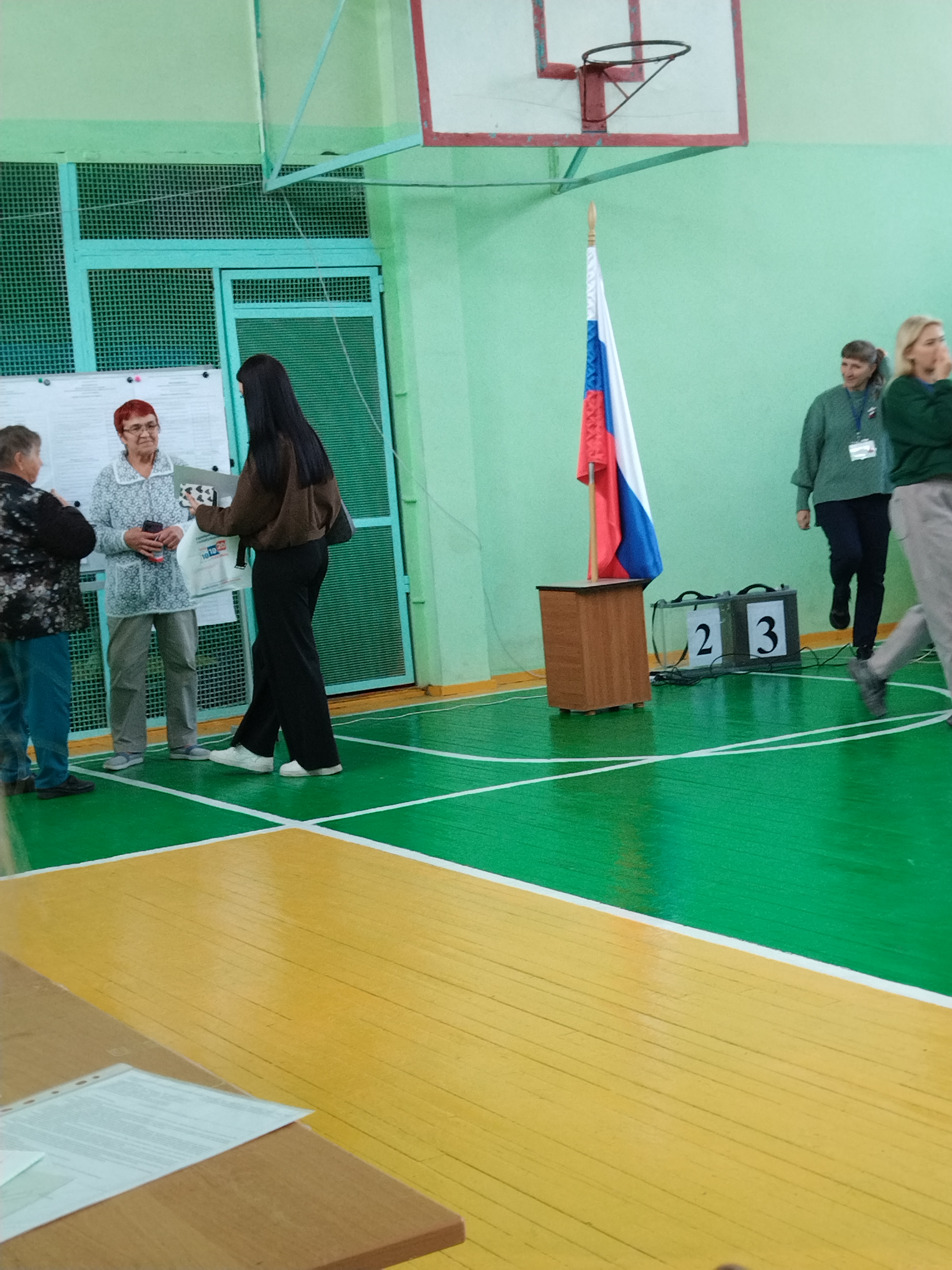 Сообщение — УИК №15, Красноярский край