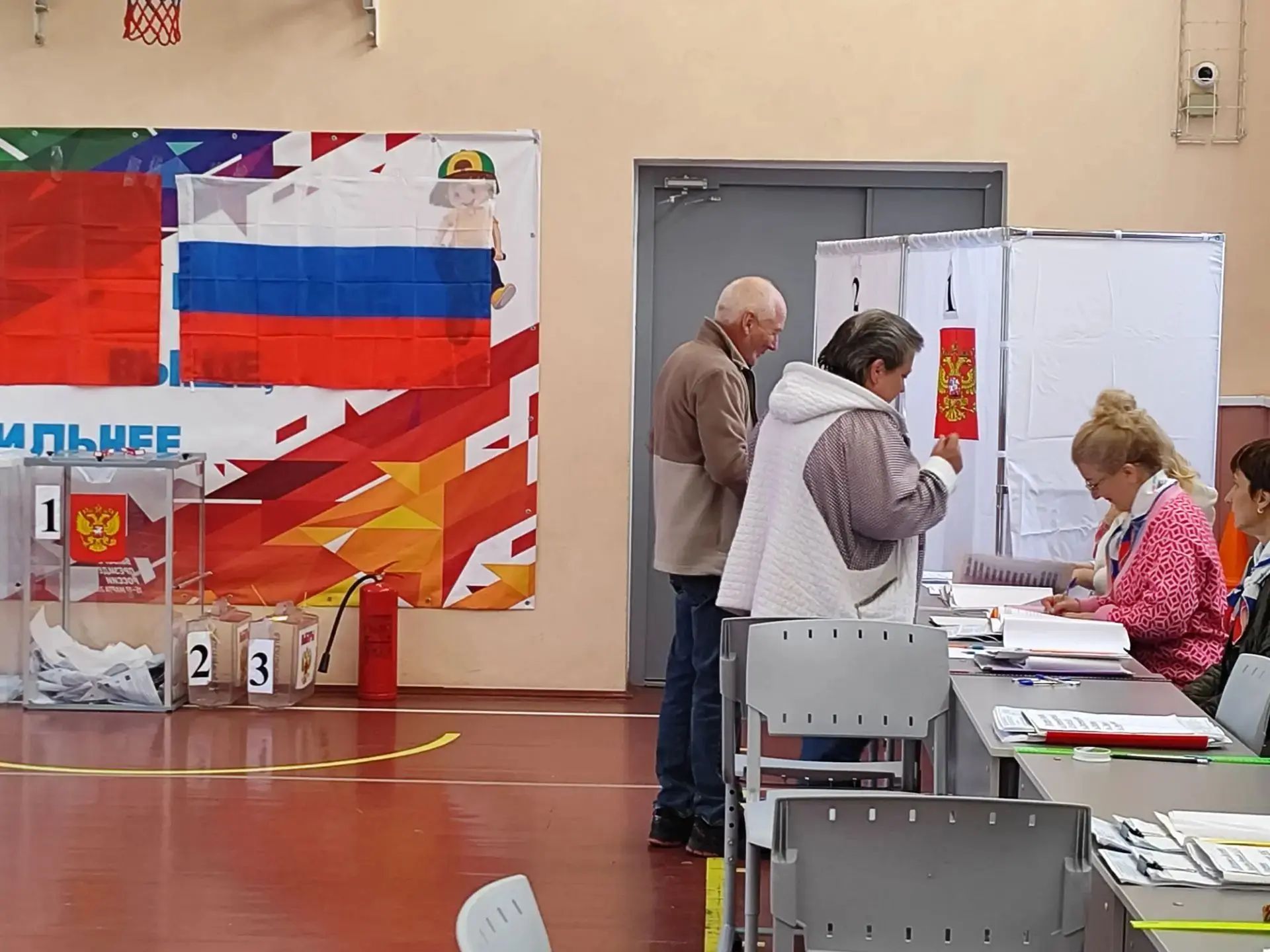 Сообщение — УИК №1233, Московская область