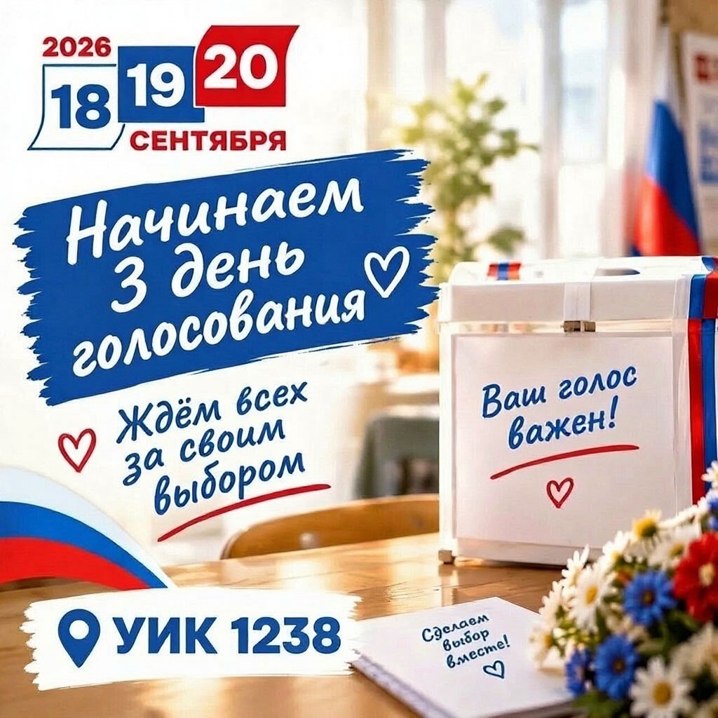 Сообщение — УИК №1238, Липецкая область