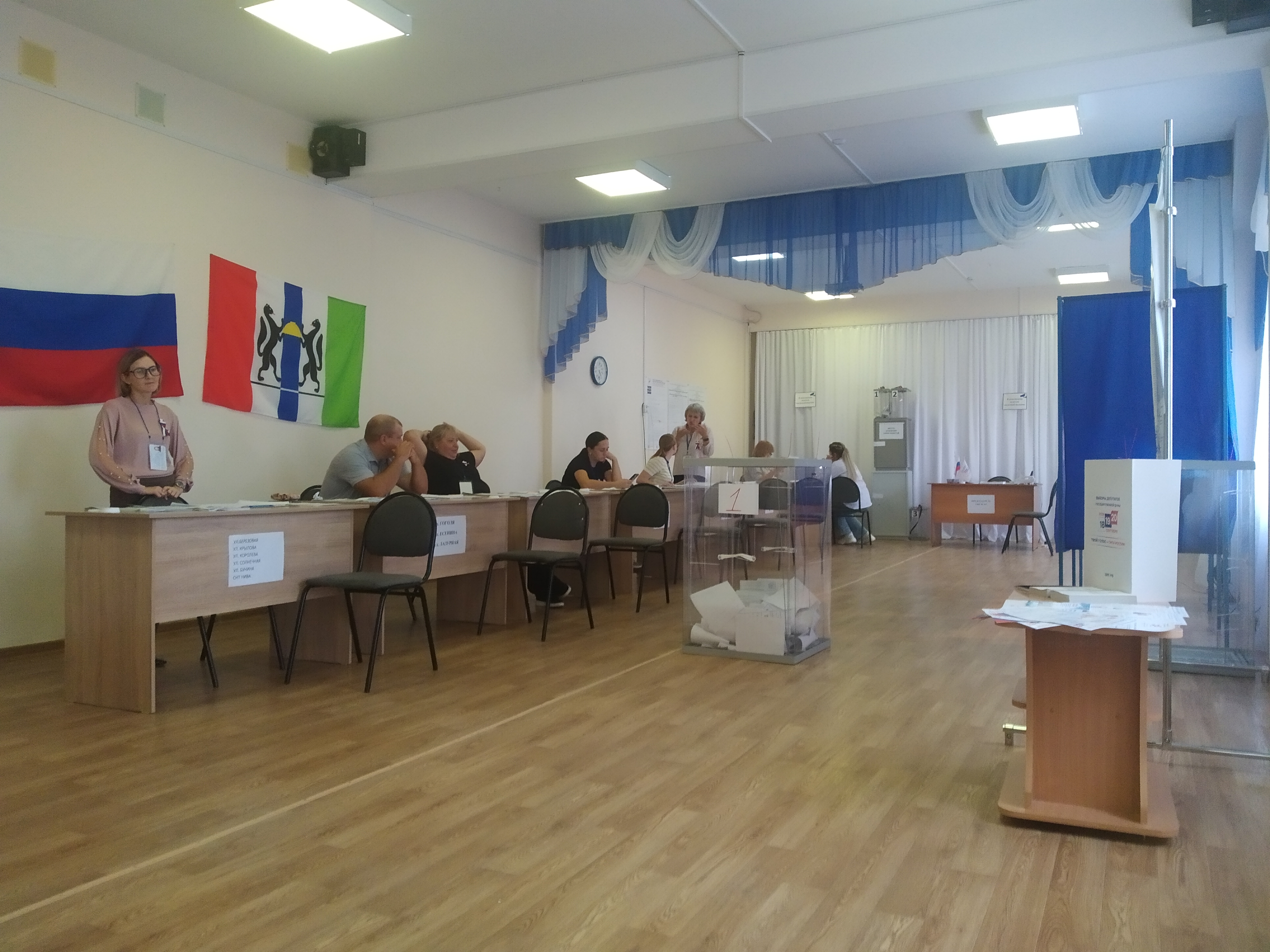 Сообщение — УИК №417, Новосибирская область