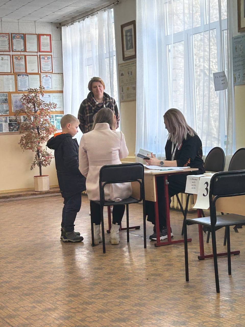 Сообщение наблюдателя — УИК №599, Московская область