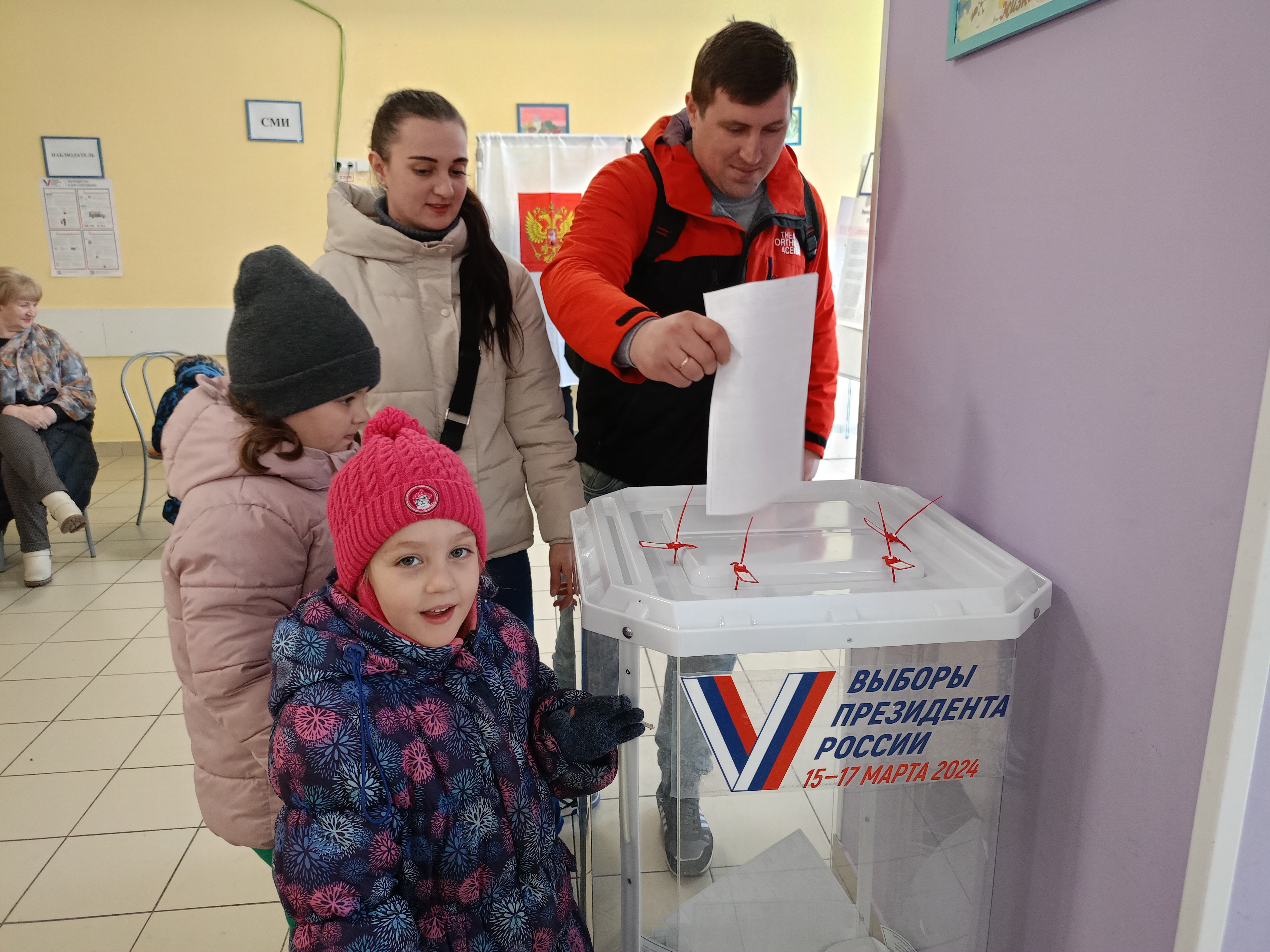 Сообщение наблюдателя — УИК №3696, Московская область