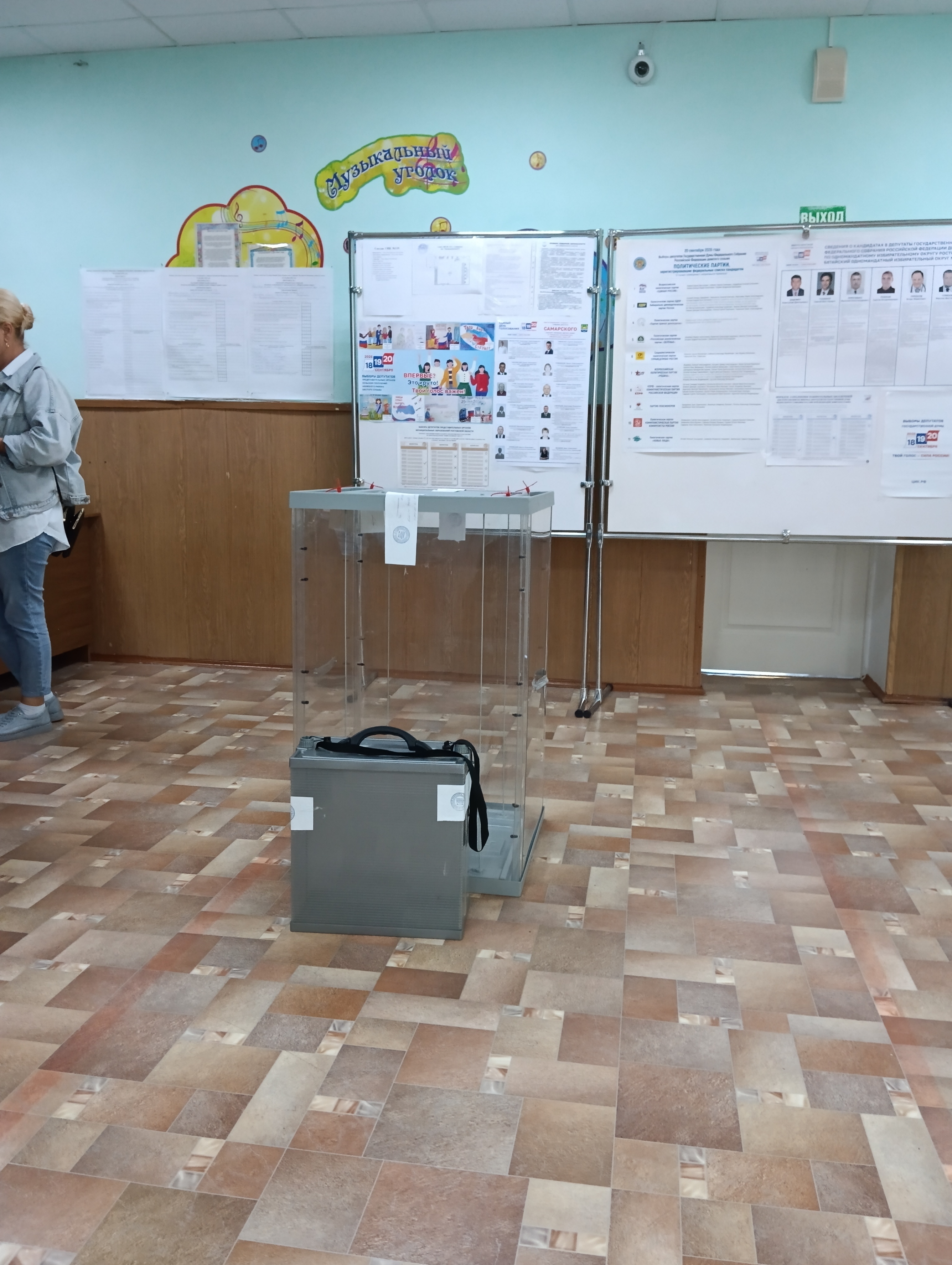 Сообщение — УИК №119, Ростовская область