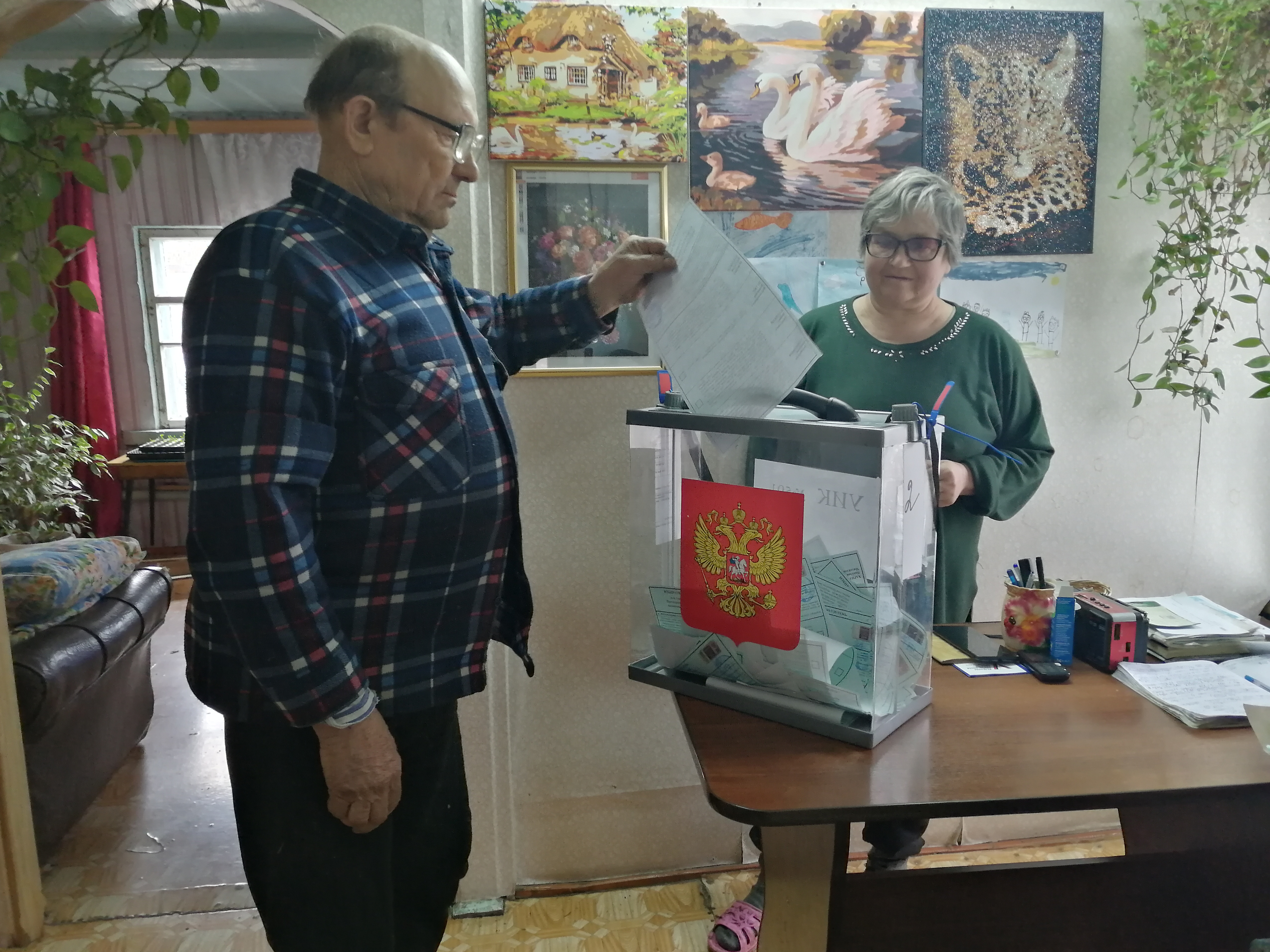 Сообщение наблюдателя — УИК №591, Брянская область