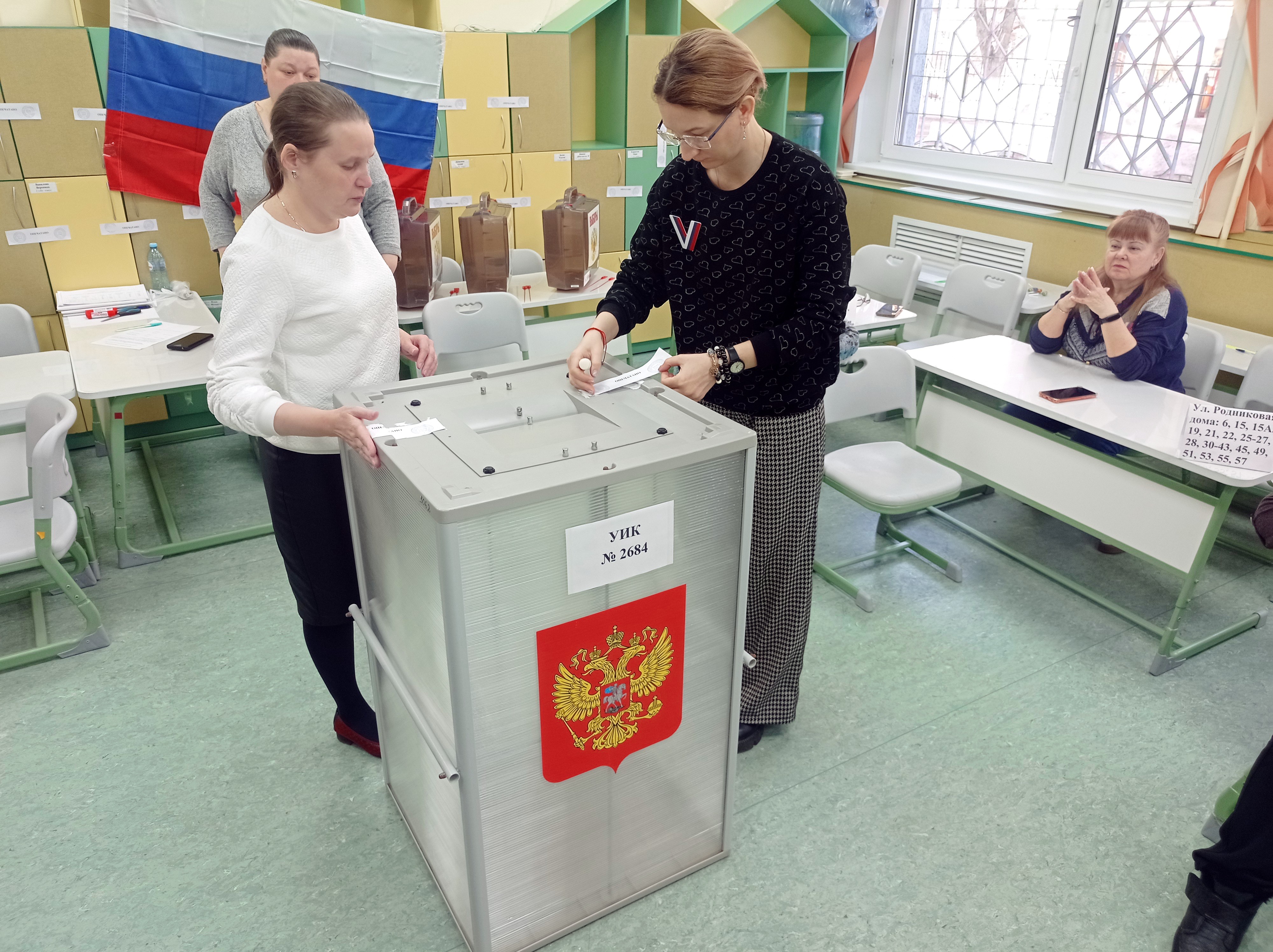 Сообщение наблюдателя — УИК №2684, Нижегородская область