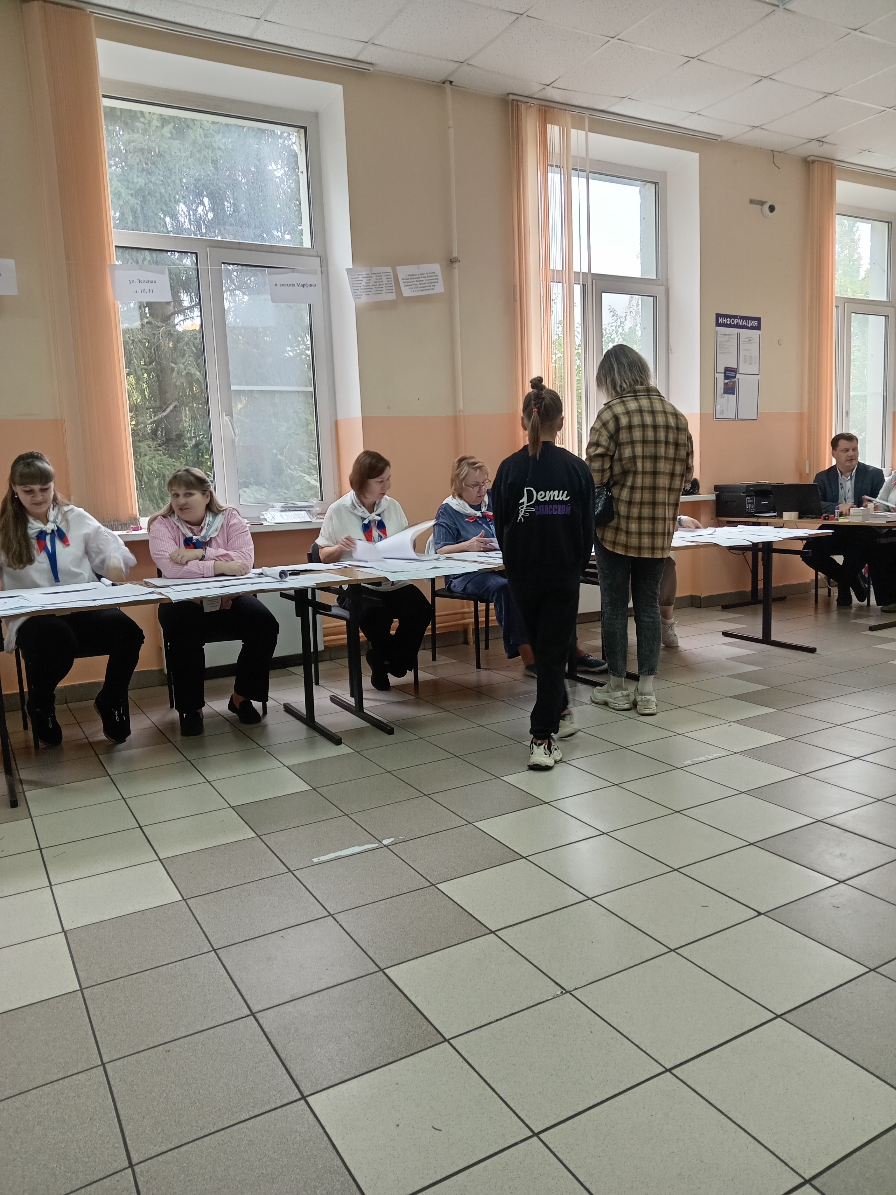 Сообщение — УИК №1733, Московская область