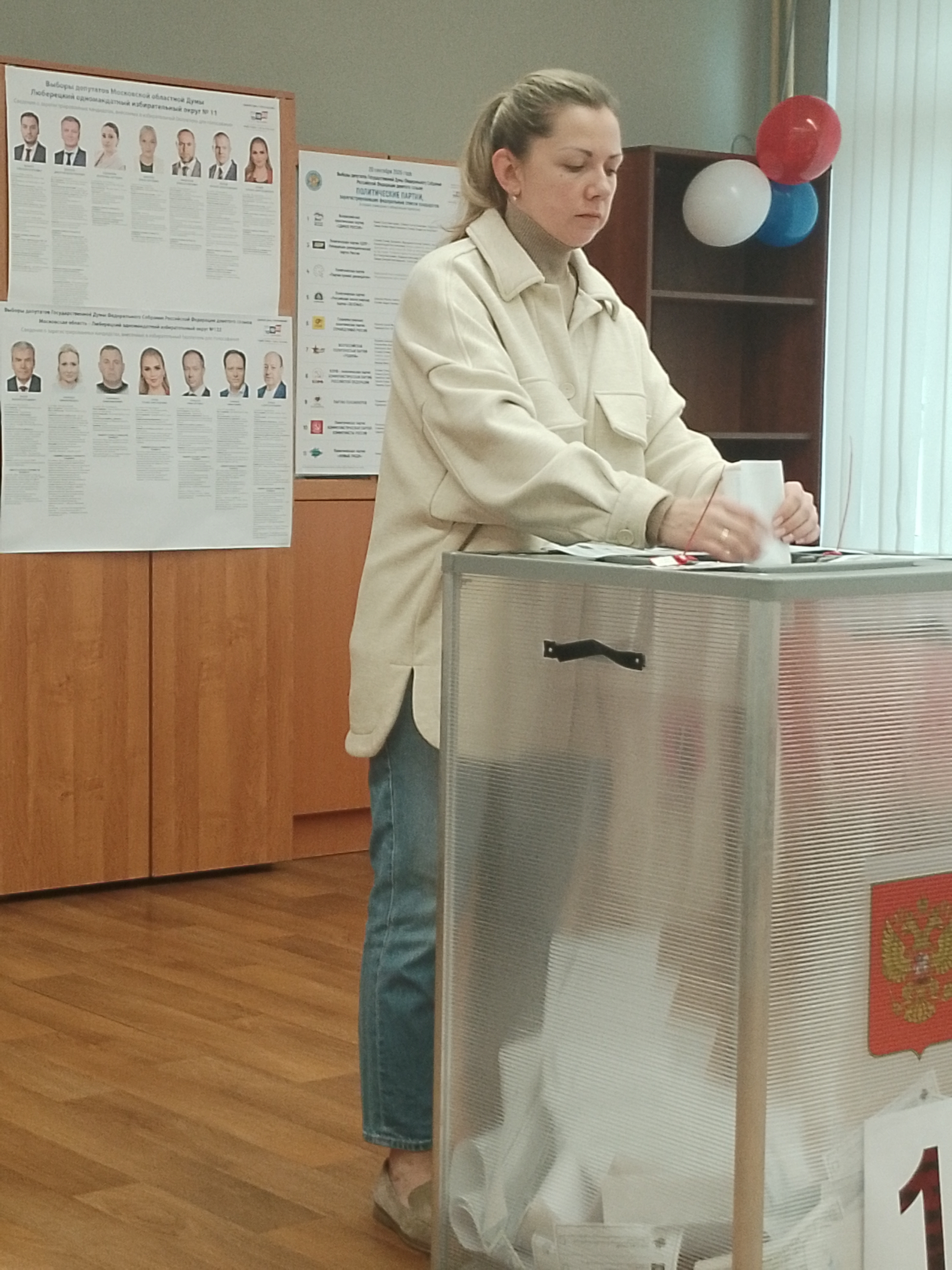 Сообщение — УИК №3845, Московская область