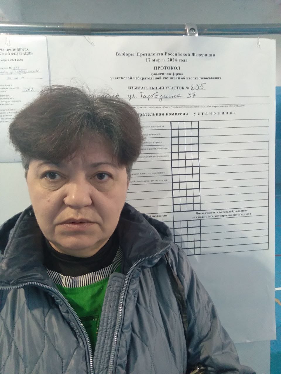 Сообщение наблюдателя — УИК №235, Республика Крым