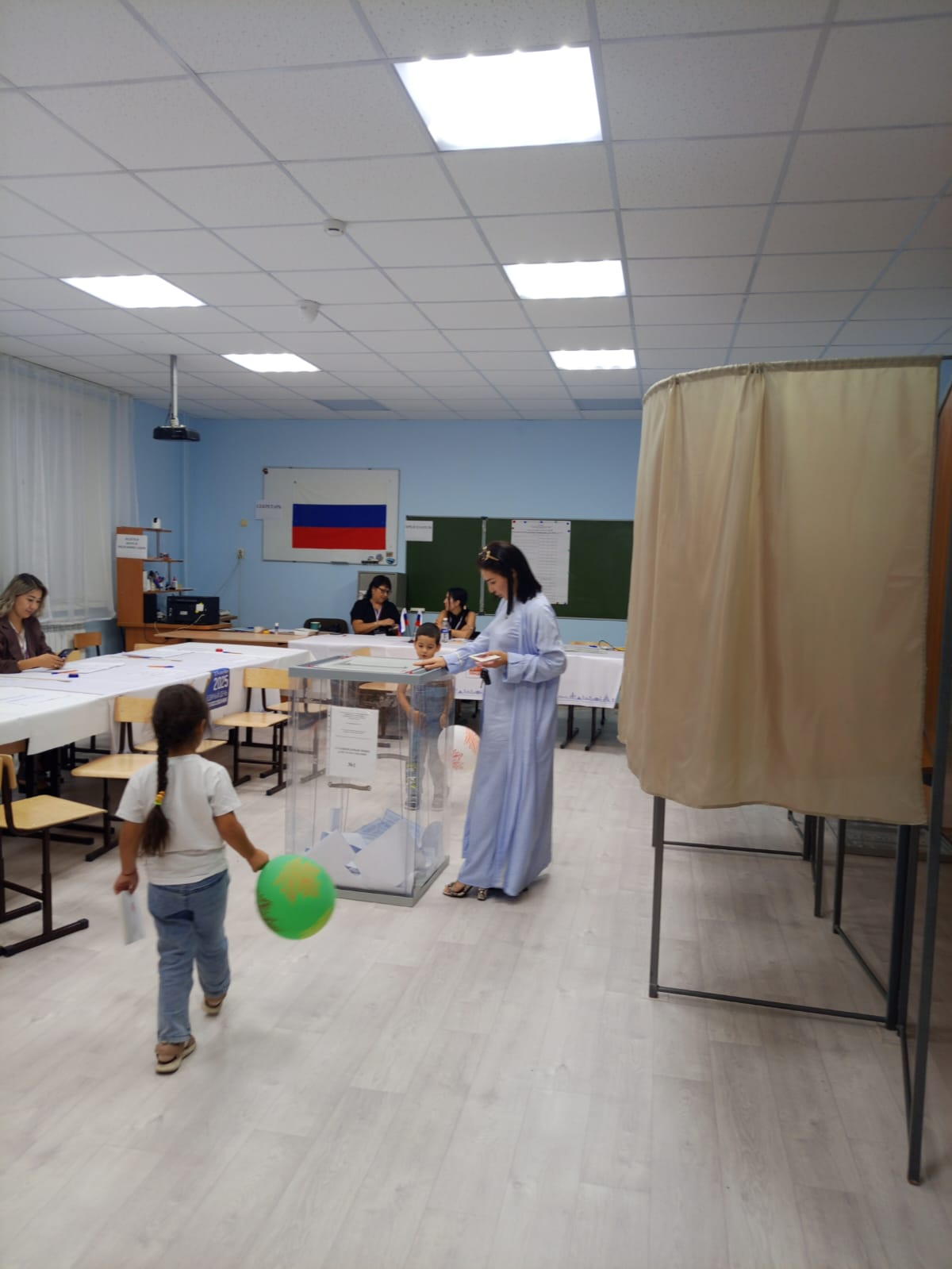 Сообщение наблюдателя — УИК №208, Астраханская область