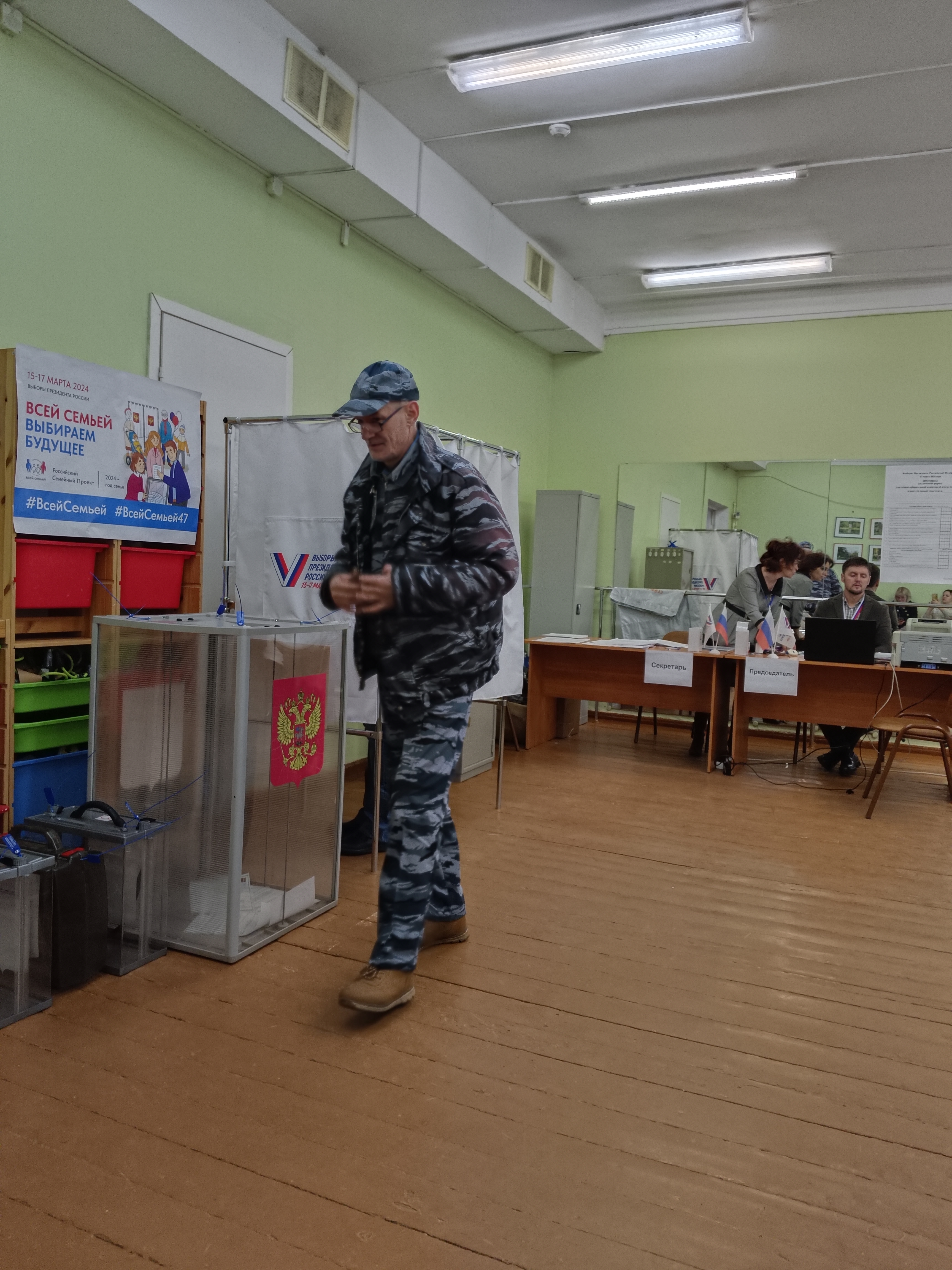 Сообщение наблюдателя — УИК №386, Ленинградская область