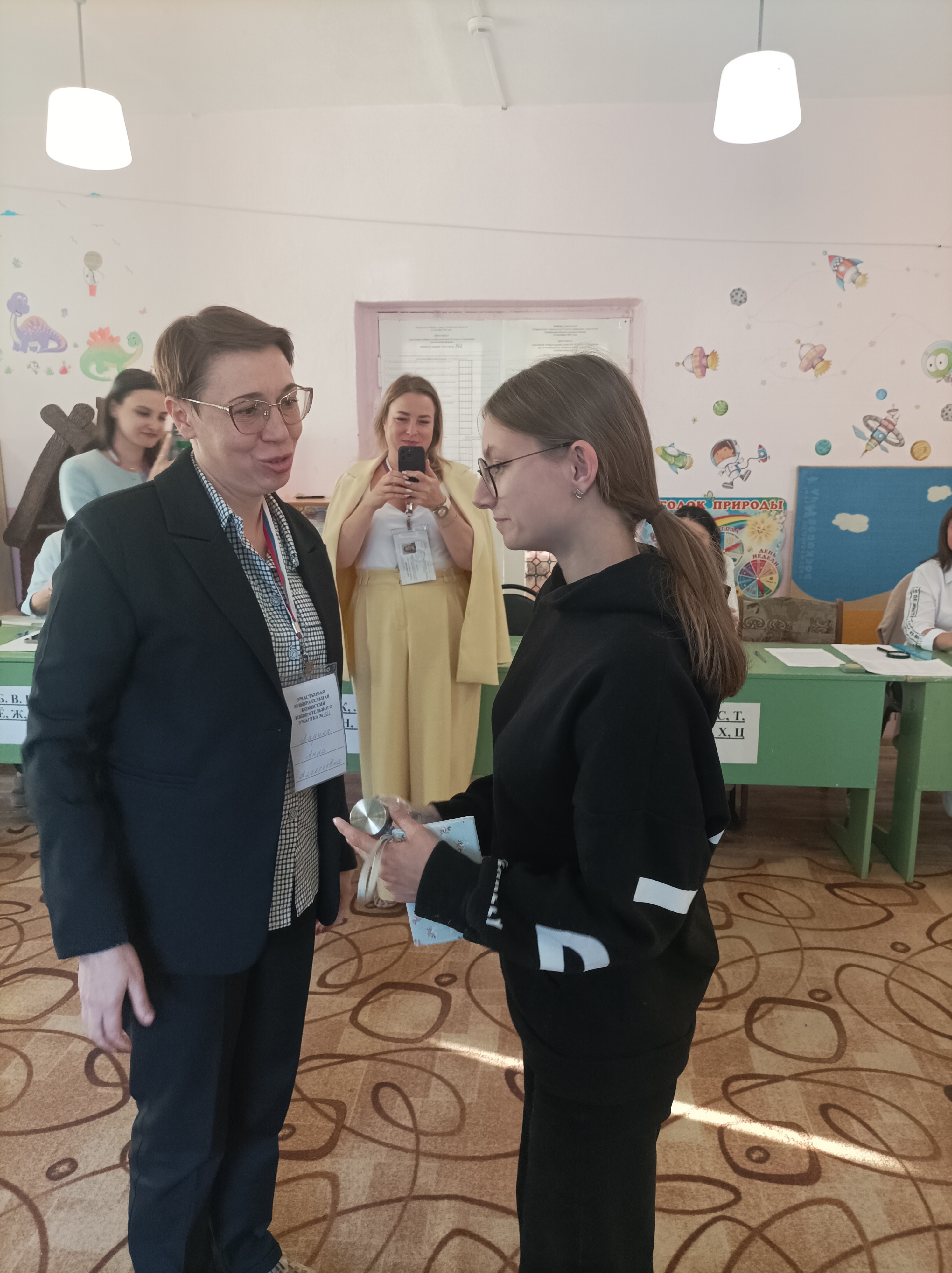 Сообщение наблюдателя — УИК №922, Тамбовская область
