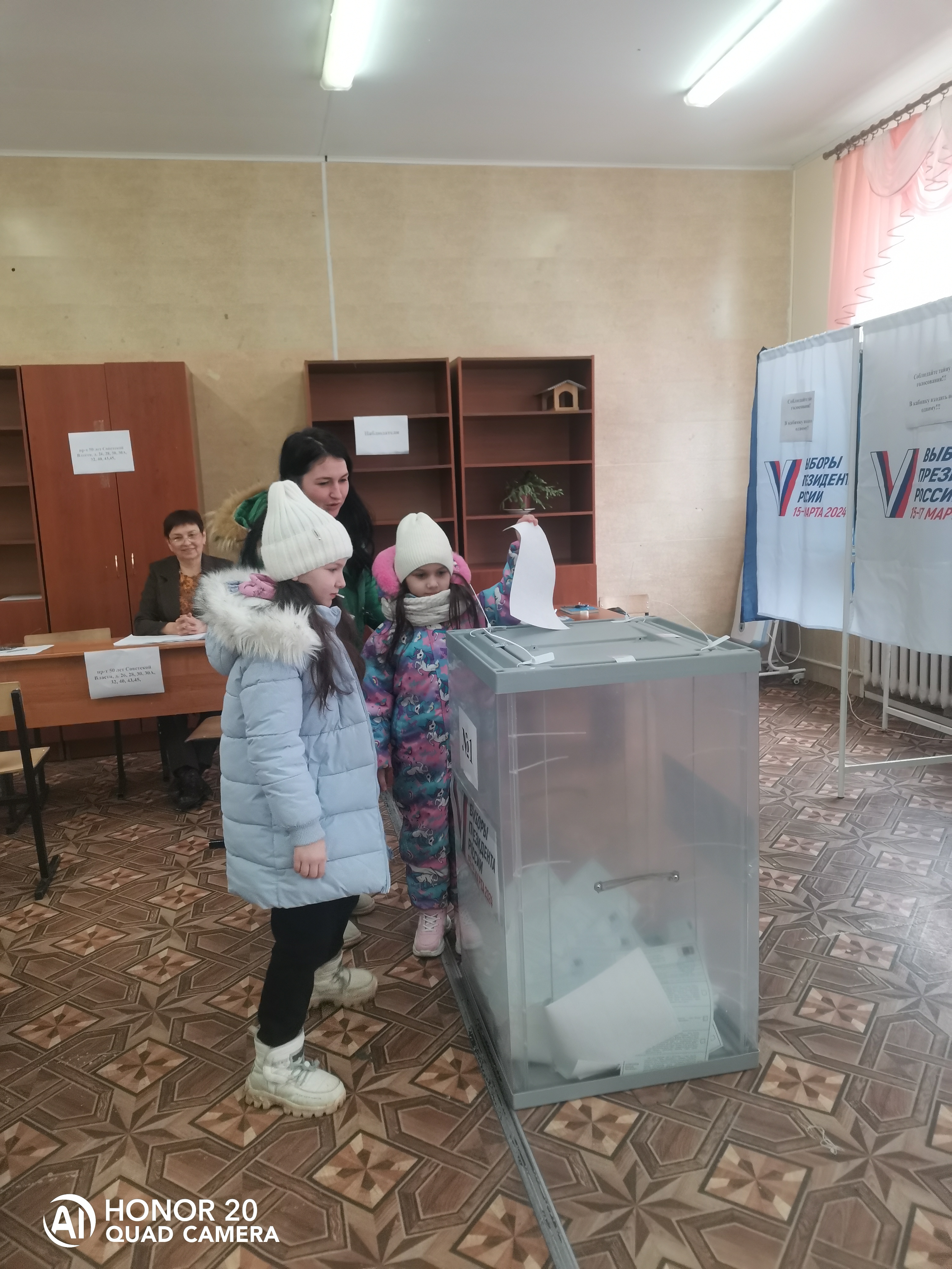 Сообщение наблюдателя — УИК №555, Владимирская область