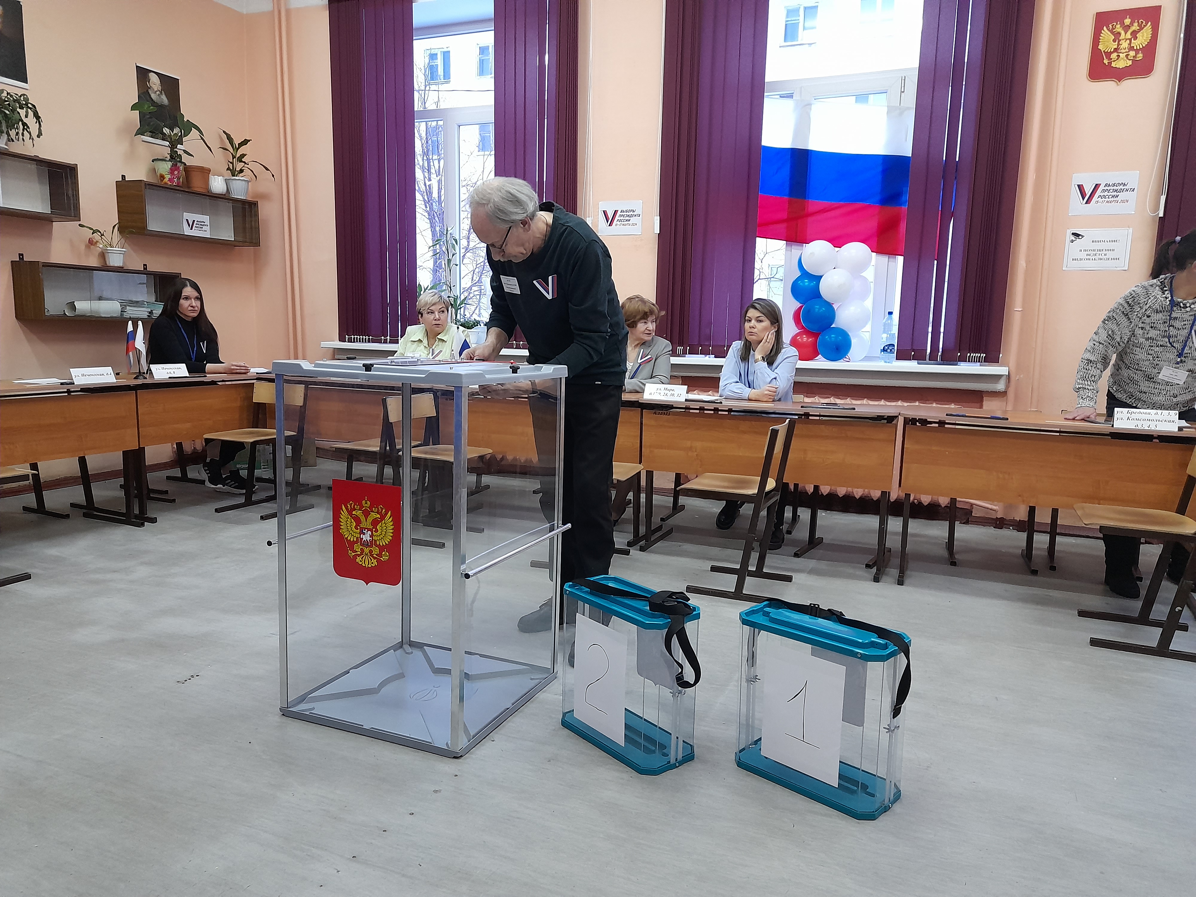 Сообщение наблюдателя — УИК №374, Мурманская область