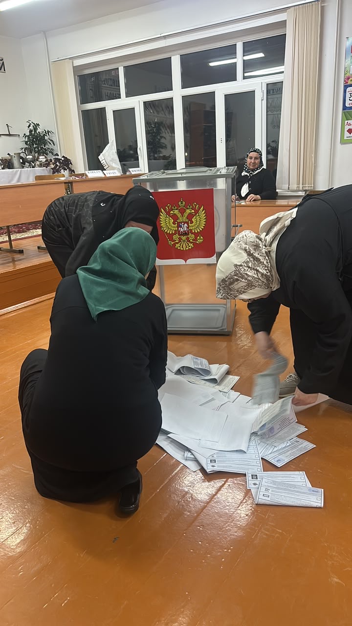 Сообщение — УИК №342, Чеченская Республика
