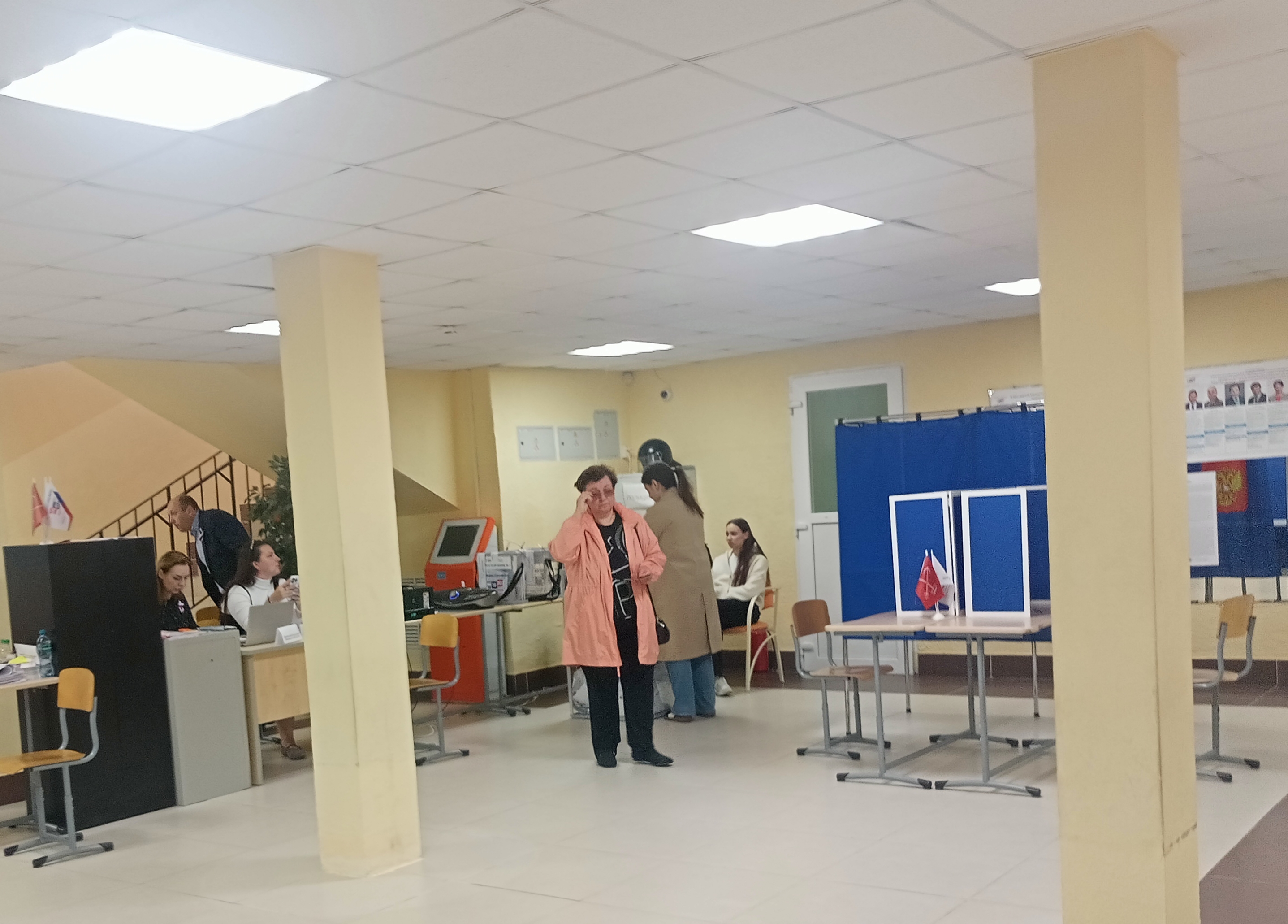 Сообщение — УИК №1722, Санкт-Петербург