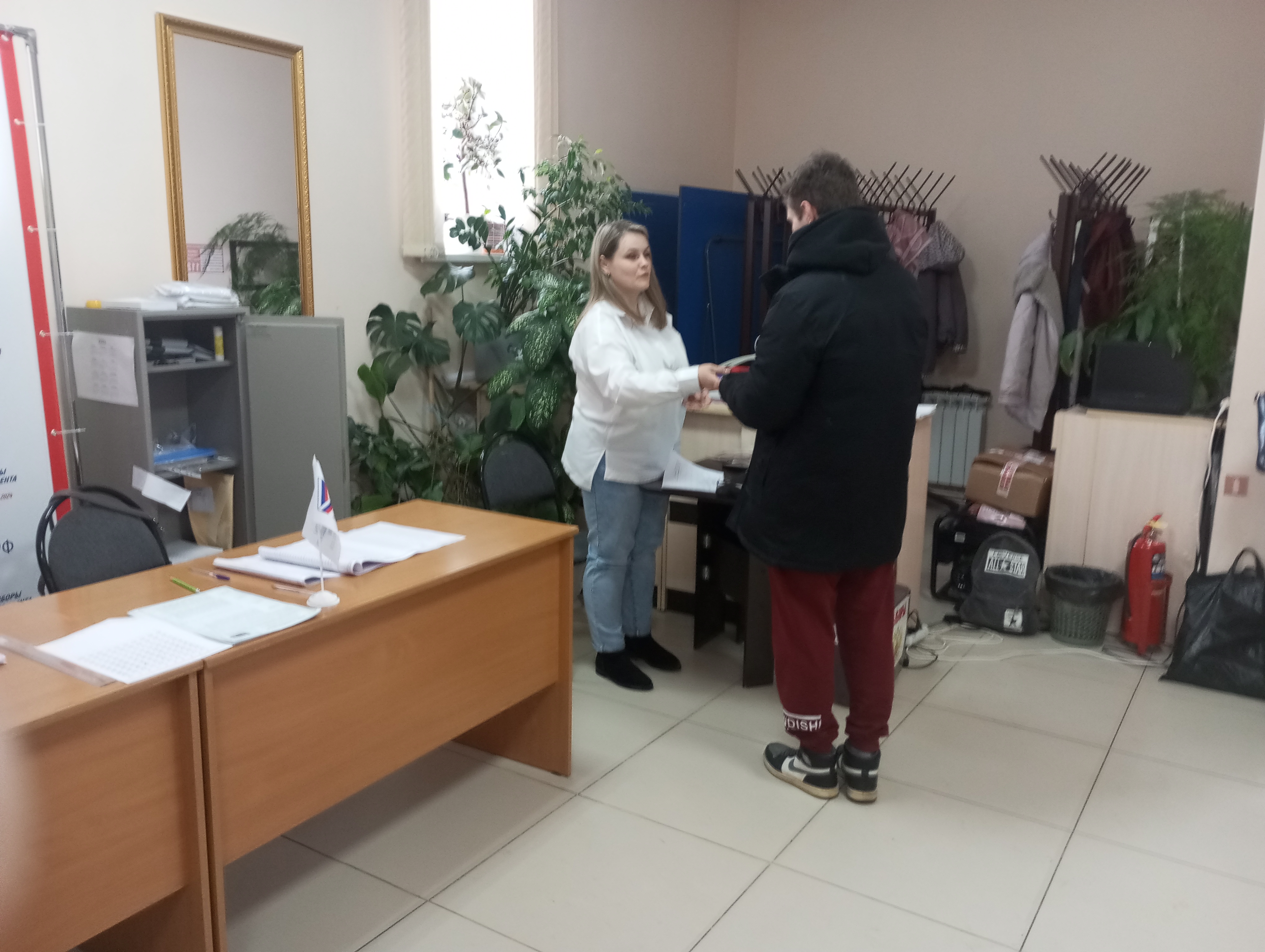 Сообщение наблюдателя — УИК №1004, Владимирская область