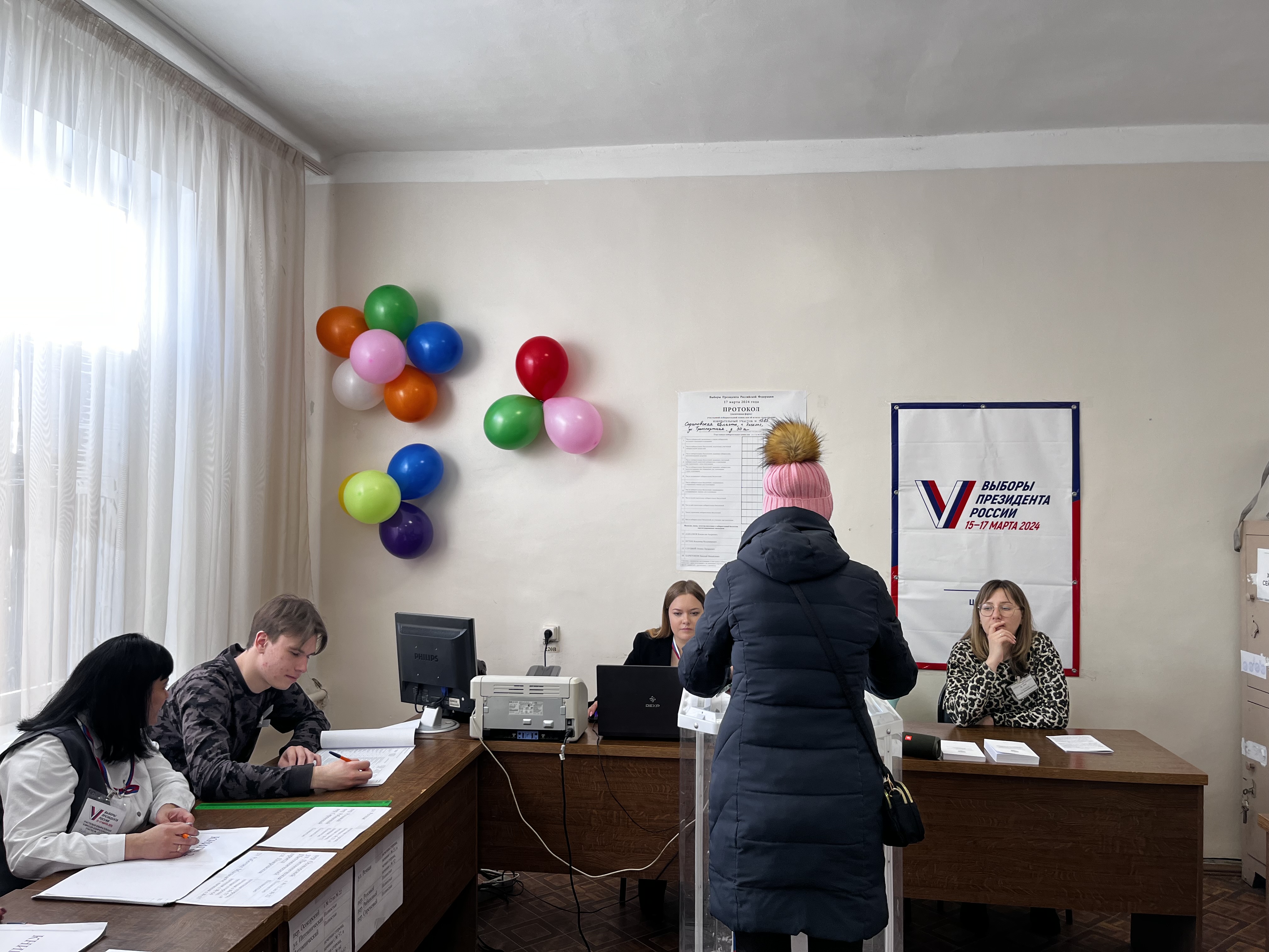 Сообщение наблюдателя — УИК №1585, Саратовская область