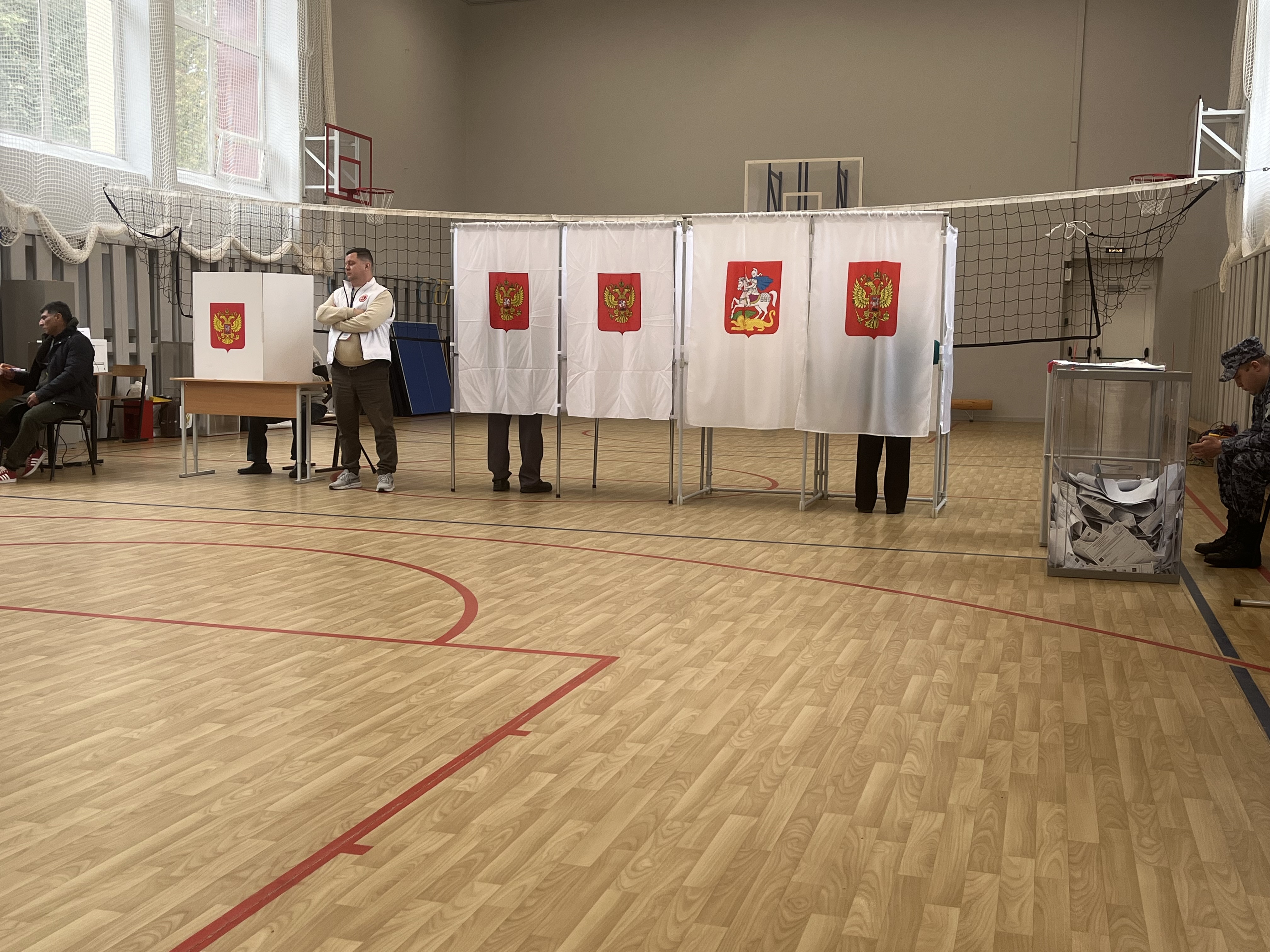 Сообщение — УИК №2396, Московская область