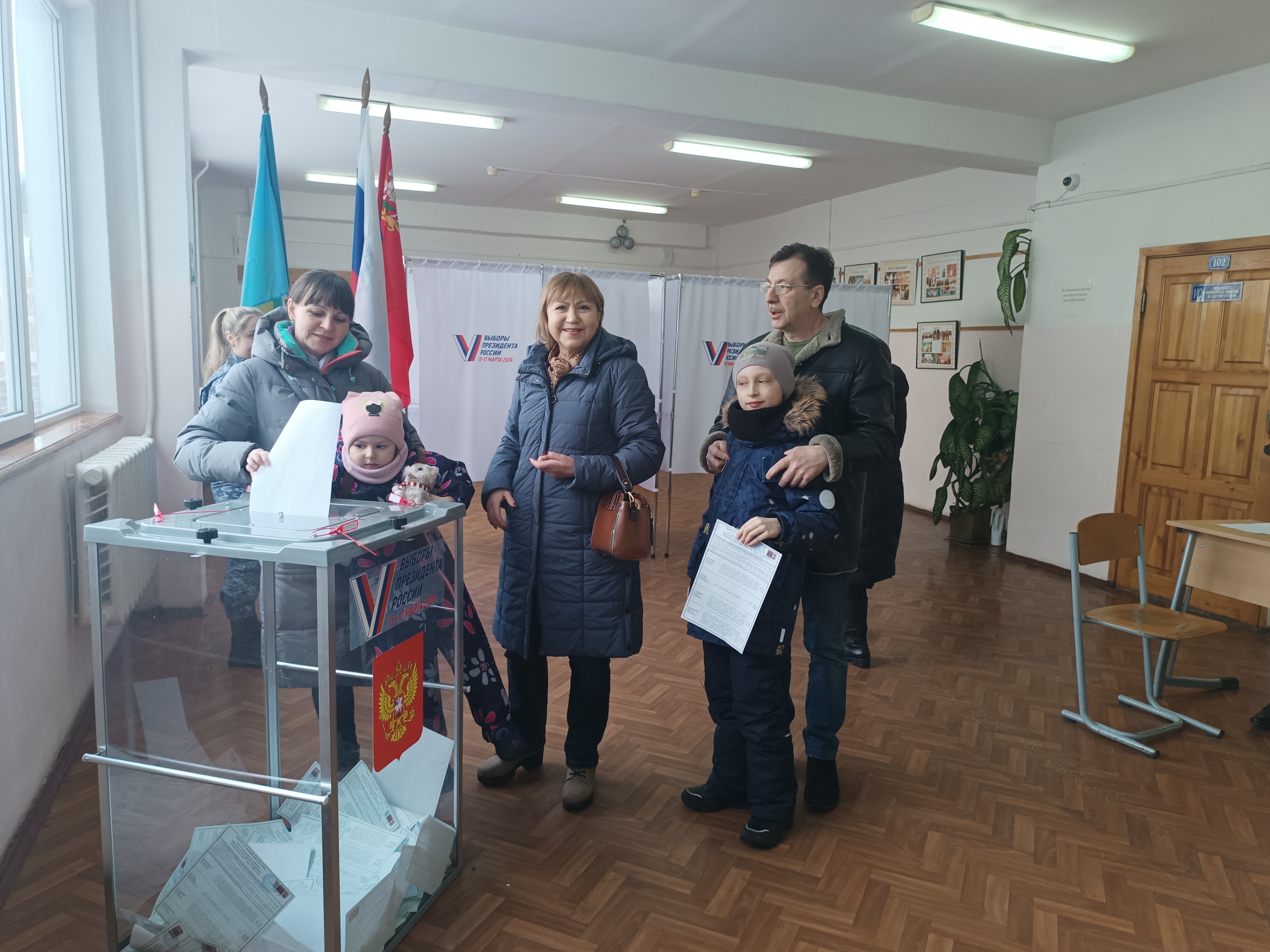 Сообщение наблюдателя — УИК №735, Московская область