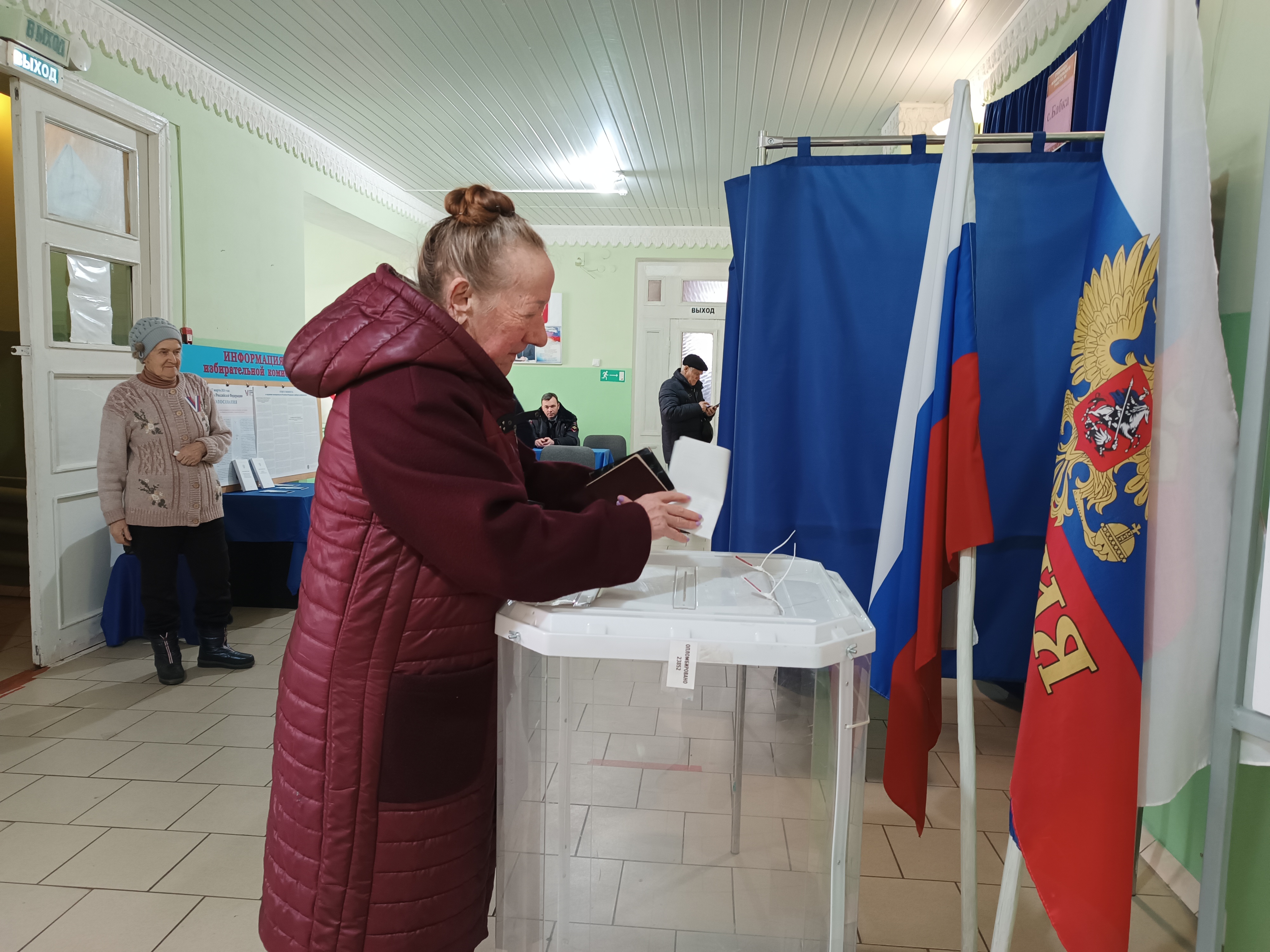 Сообщение наблюдателя — УИК №2715, Воронежская область