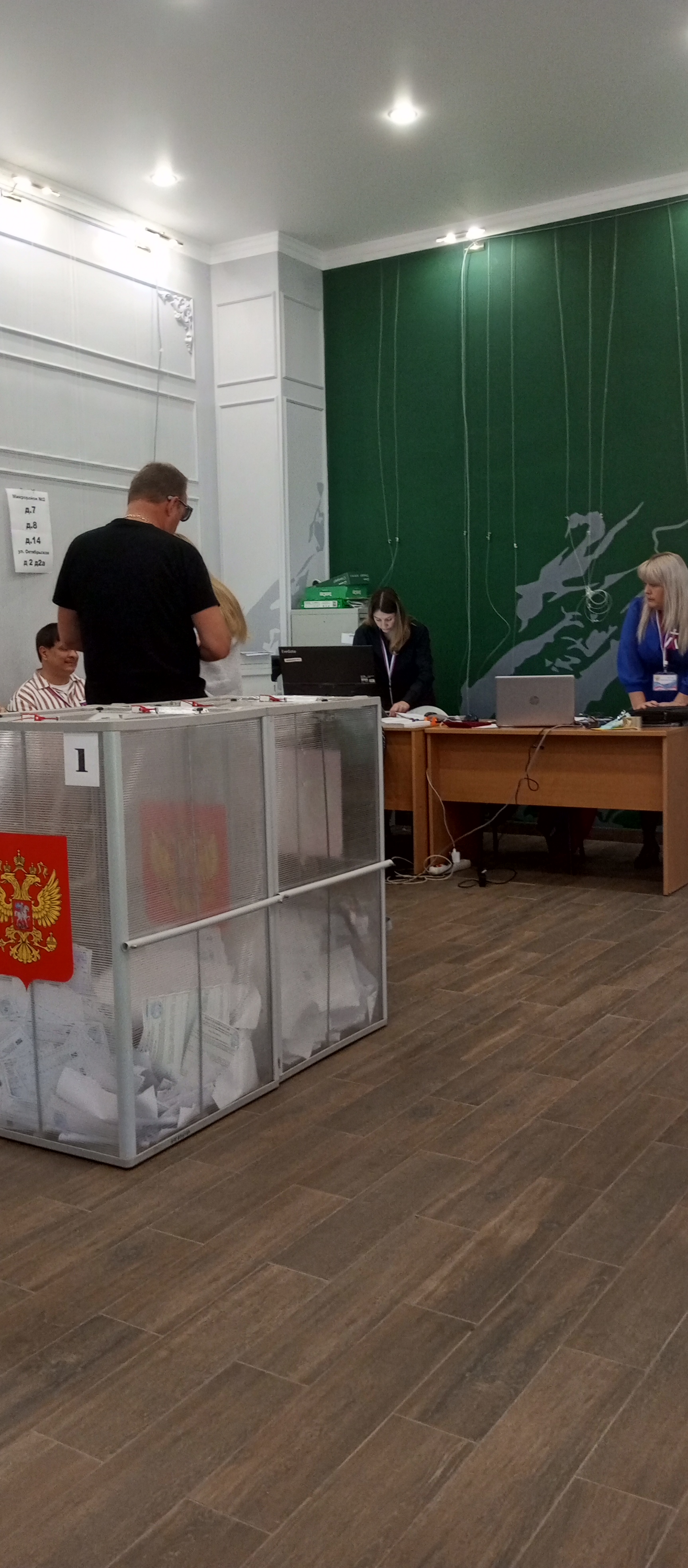 Сообщение — УИК №668, Московская область