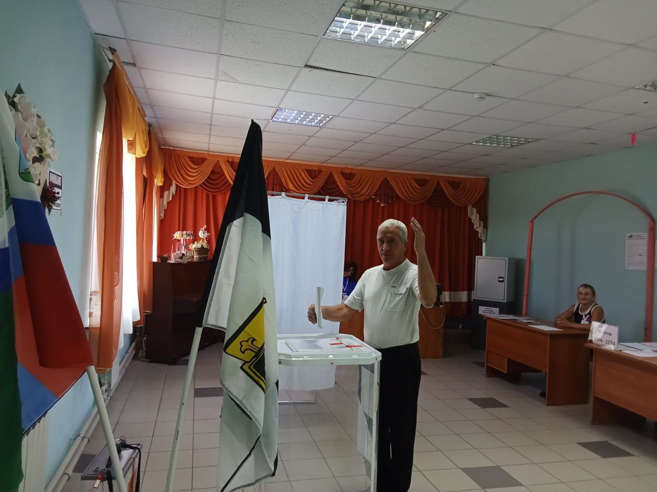 Сообщение наблюдателя — УИК №1074, Белгородская область