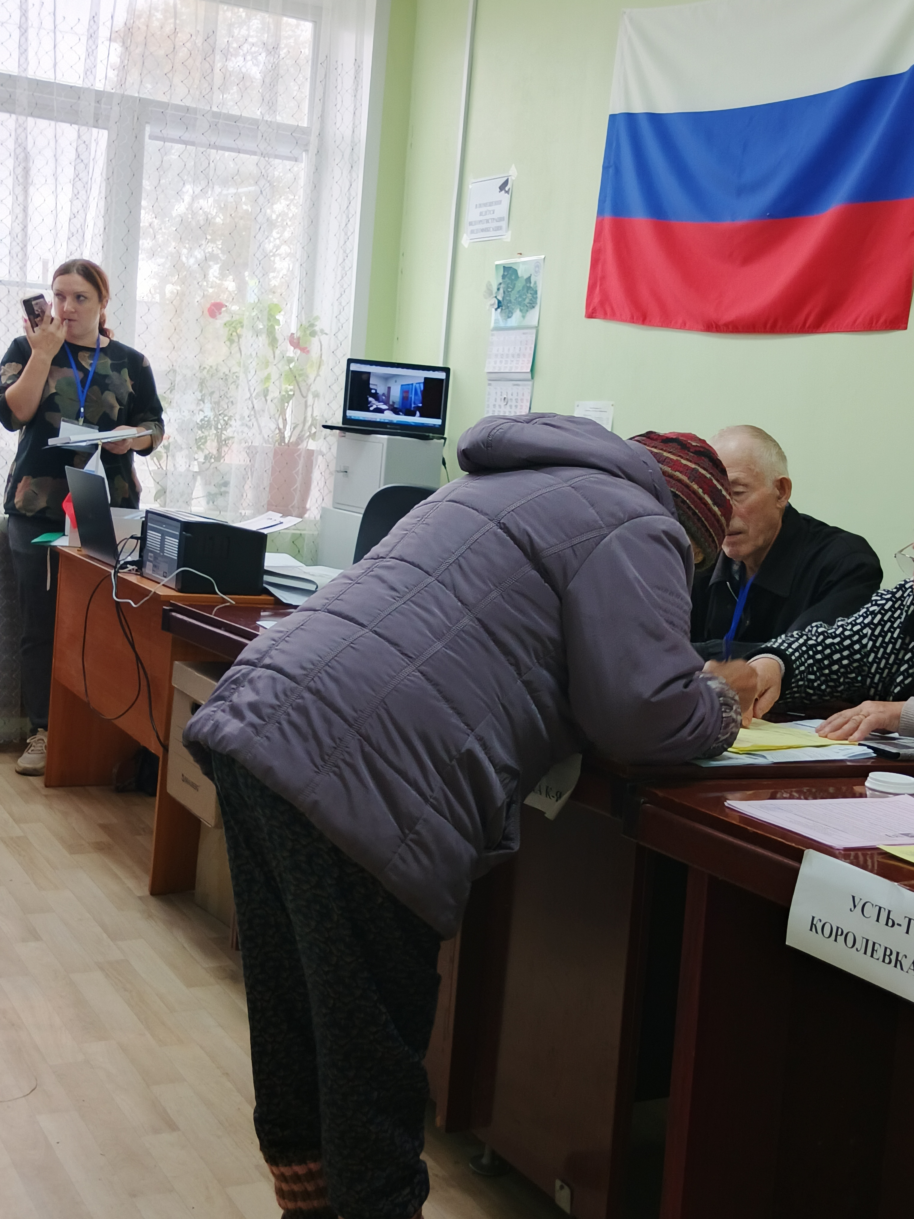 Сообщение наблюдателя — УИК №447, Новосибирская область