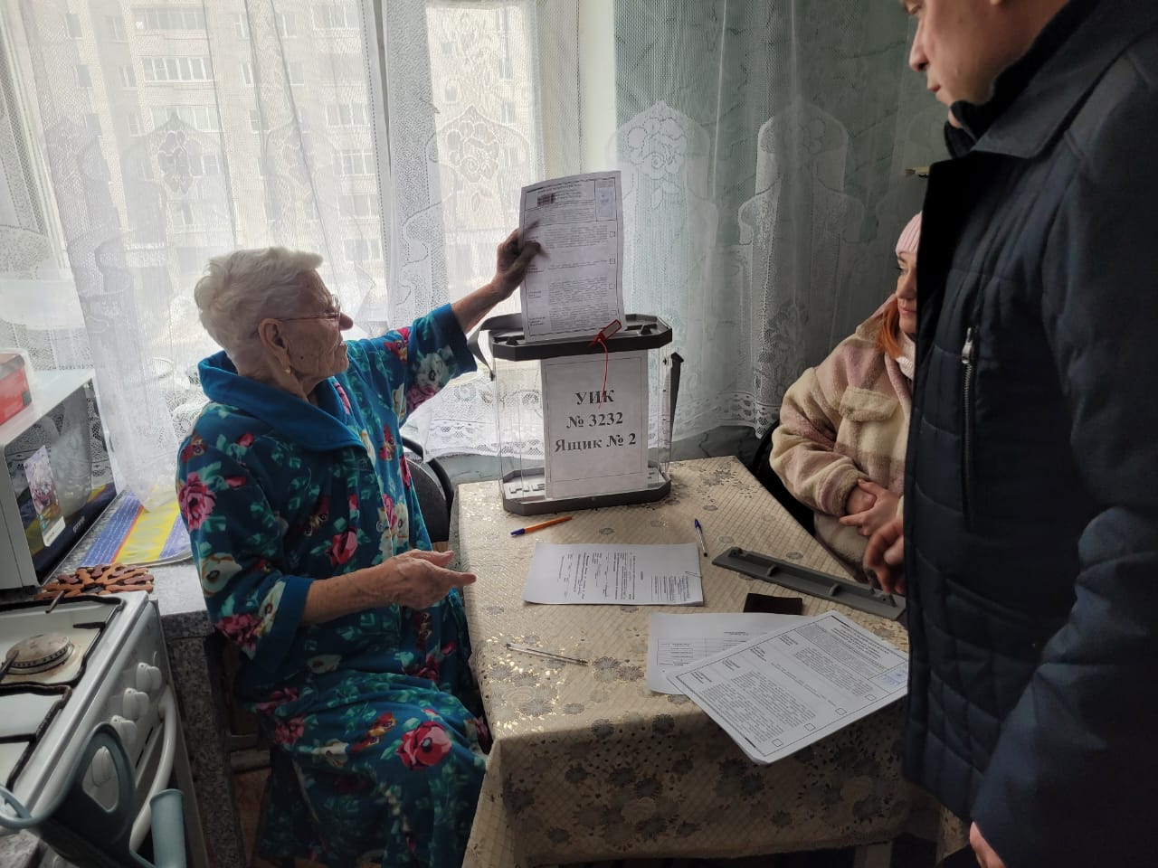 Сообщение наблюдателя — УИК №3232, Московская область