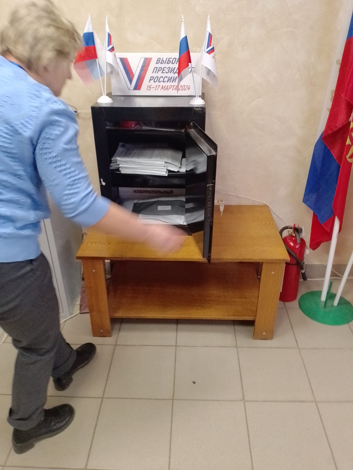 Сообщение наблюдателя — УИК №3443, Воронежская область