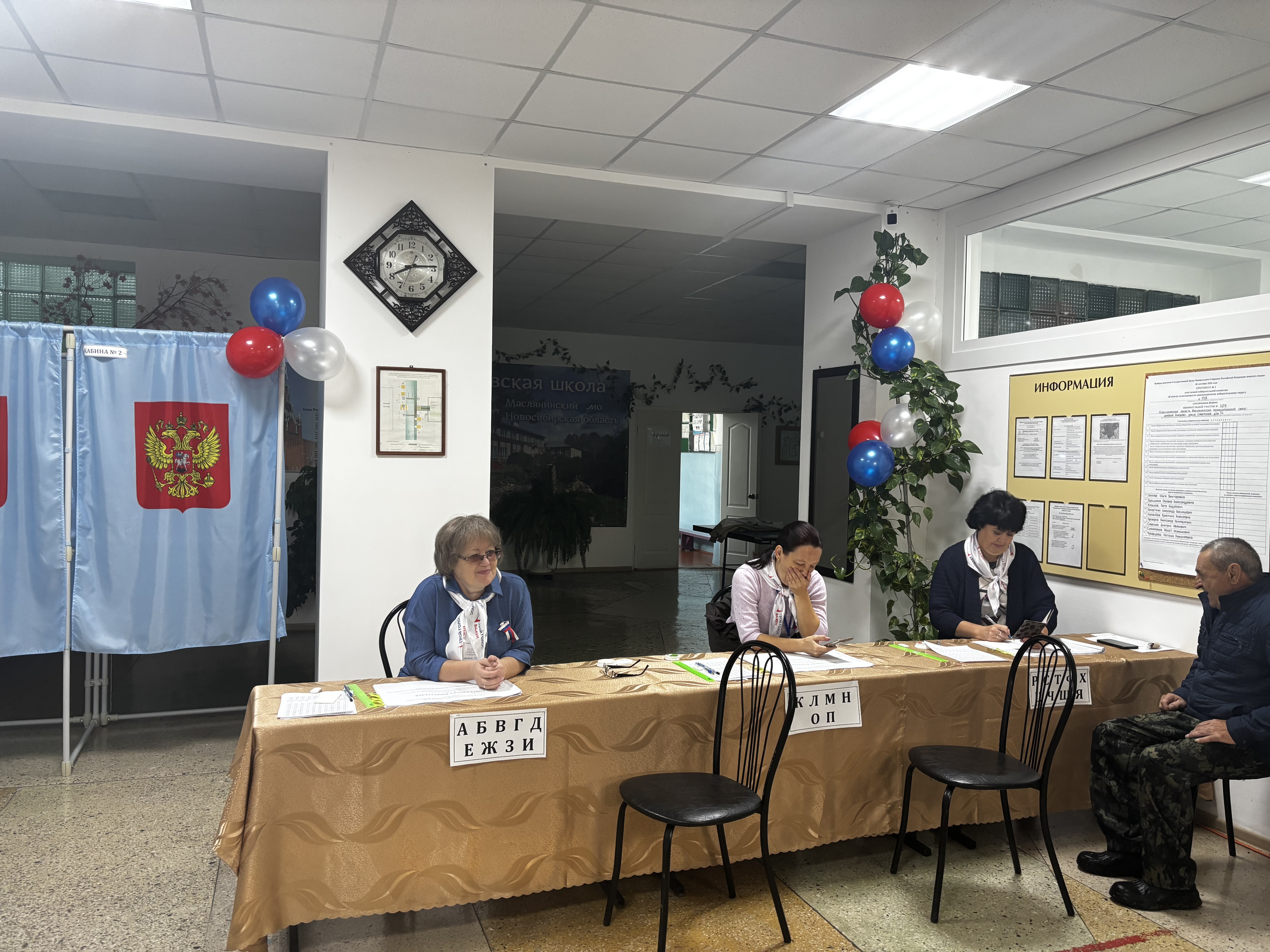Сообщение — УИК №729, Новосибирская область
