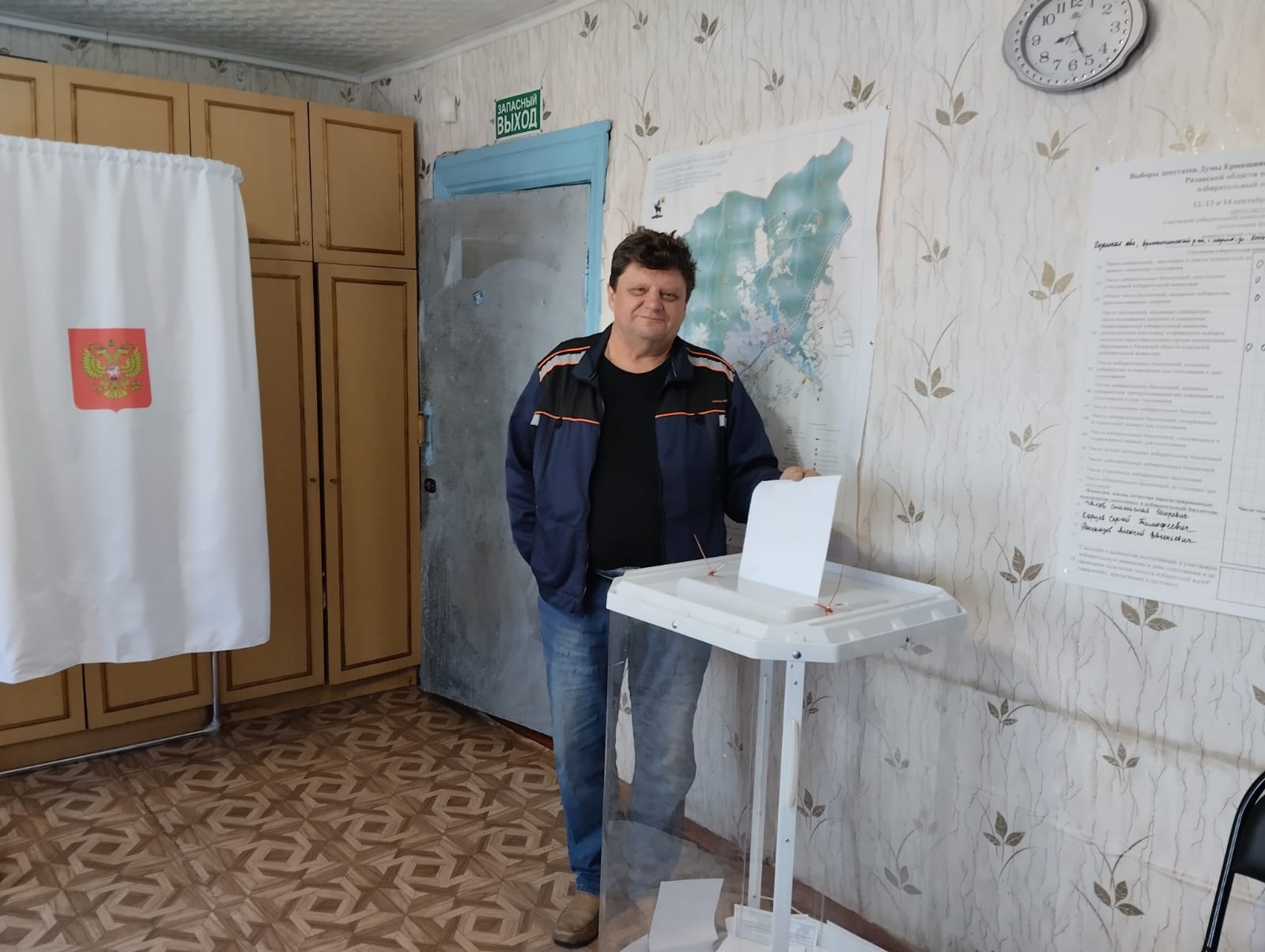 Сообщение наблюдателя — УИК №35, Рязанская область