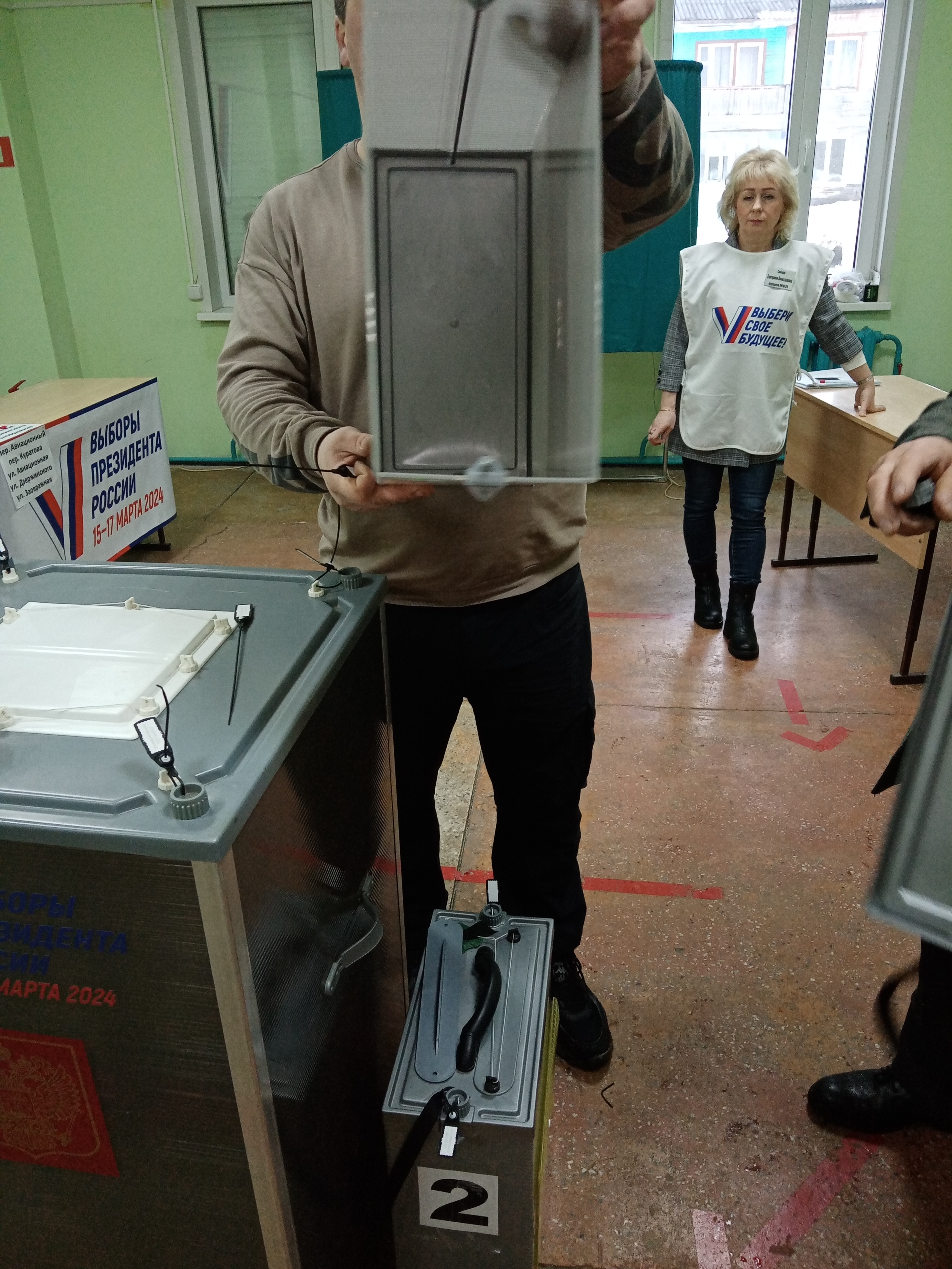 Сообщение наблюдателя — УИК №374, Республика Коми