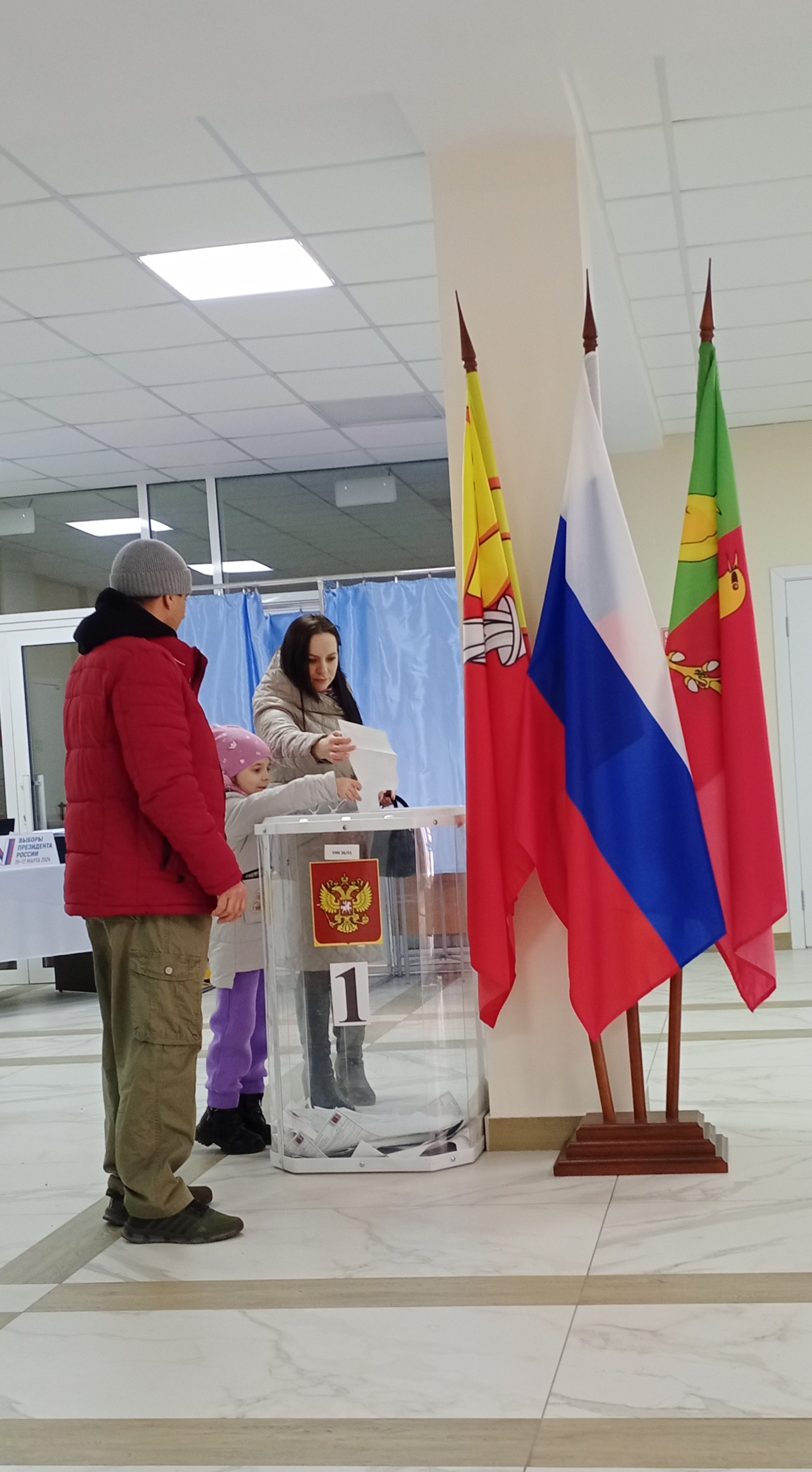 Сообщение наблюдателя — УИК №3601, Воронежская область