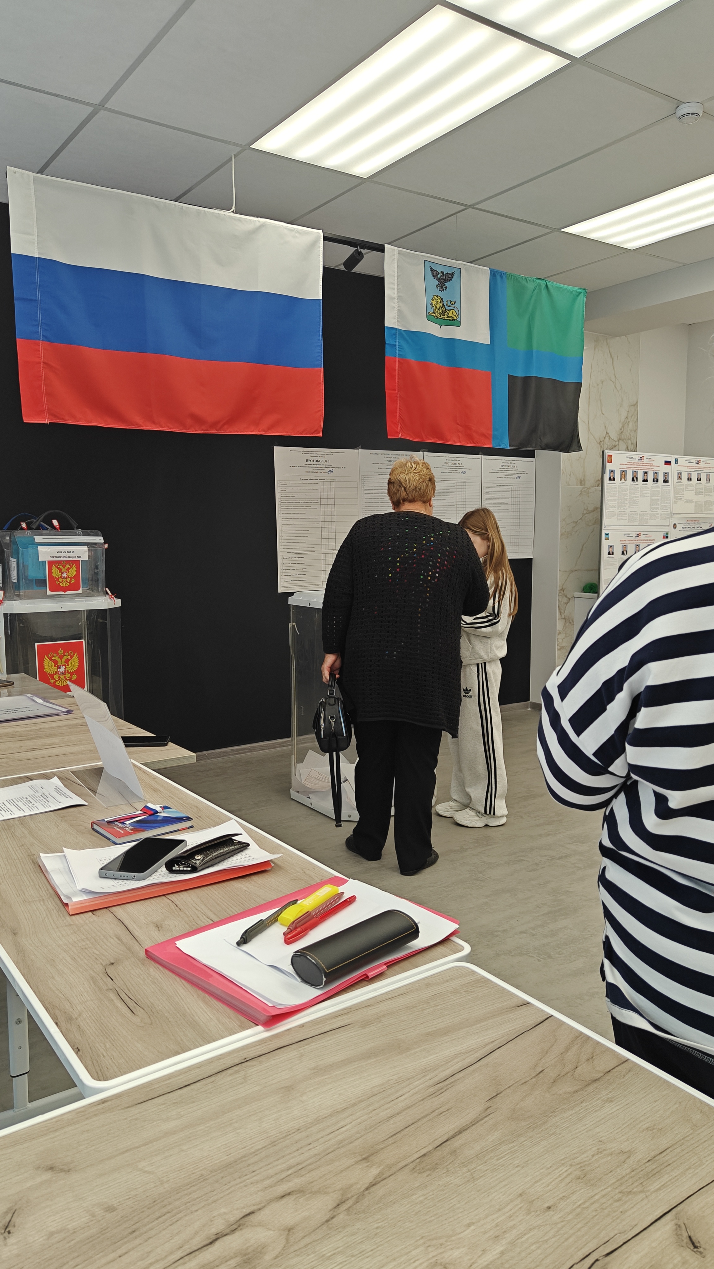 Сообщение — УИК №119, Белгородская область